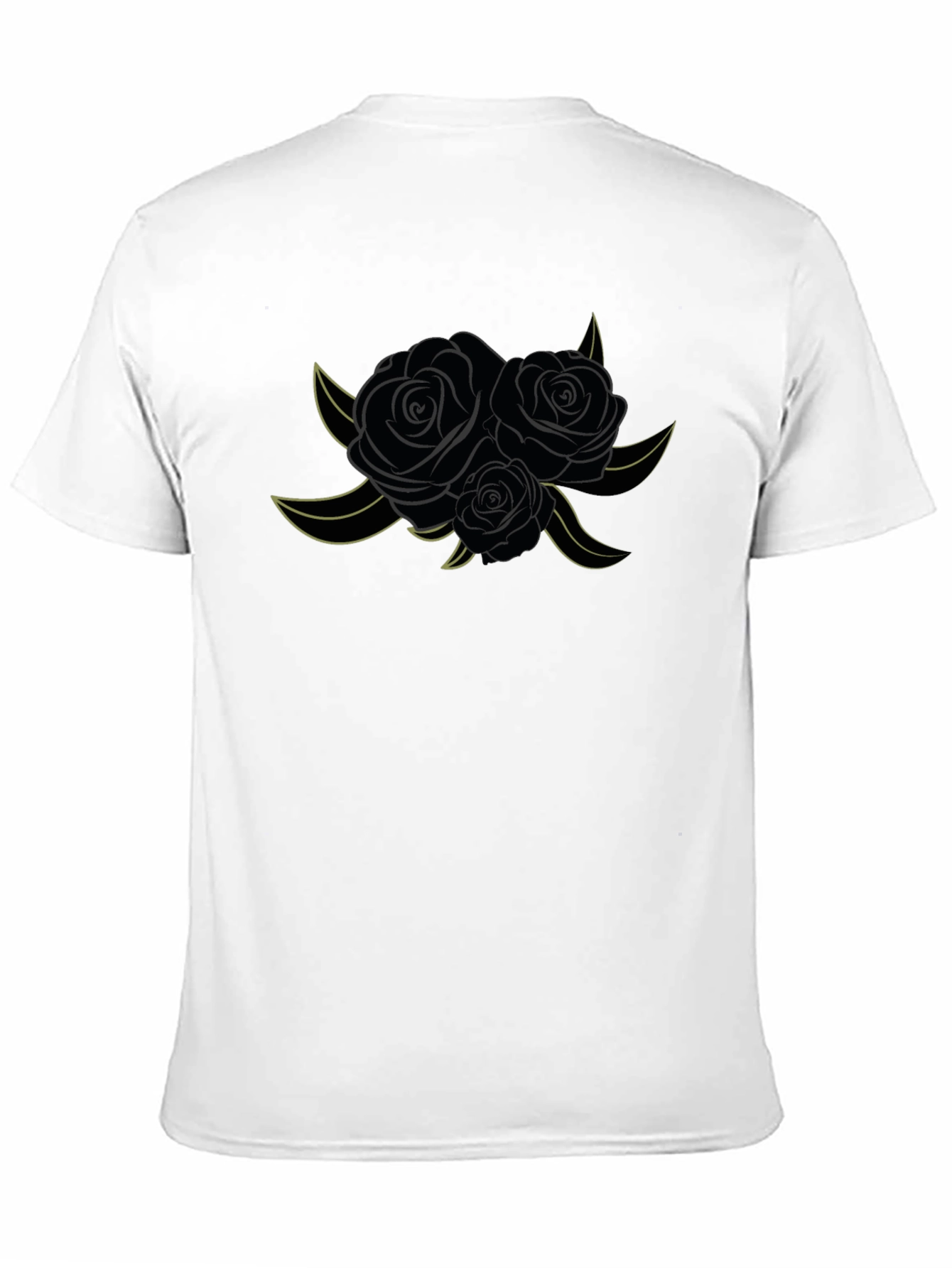Black Roses Graphic Tee - Stylish & Trendy