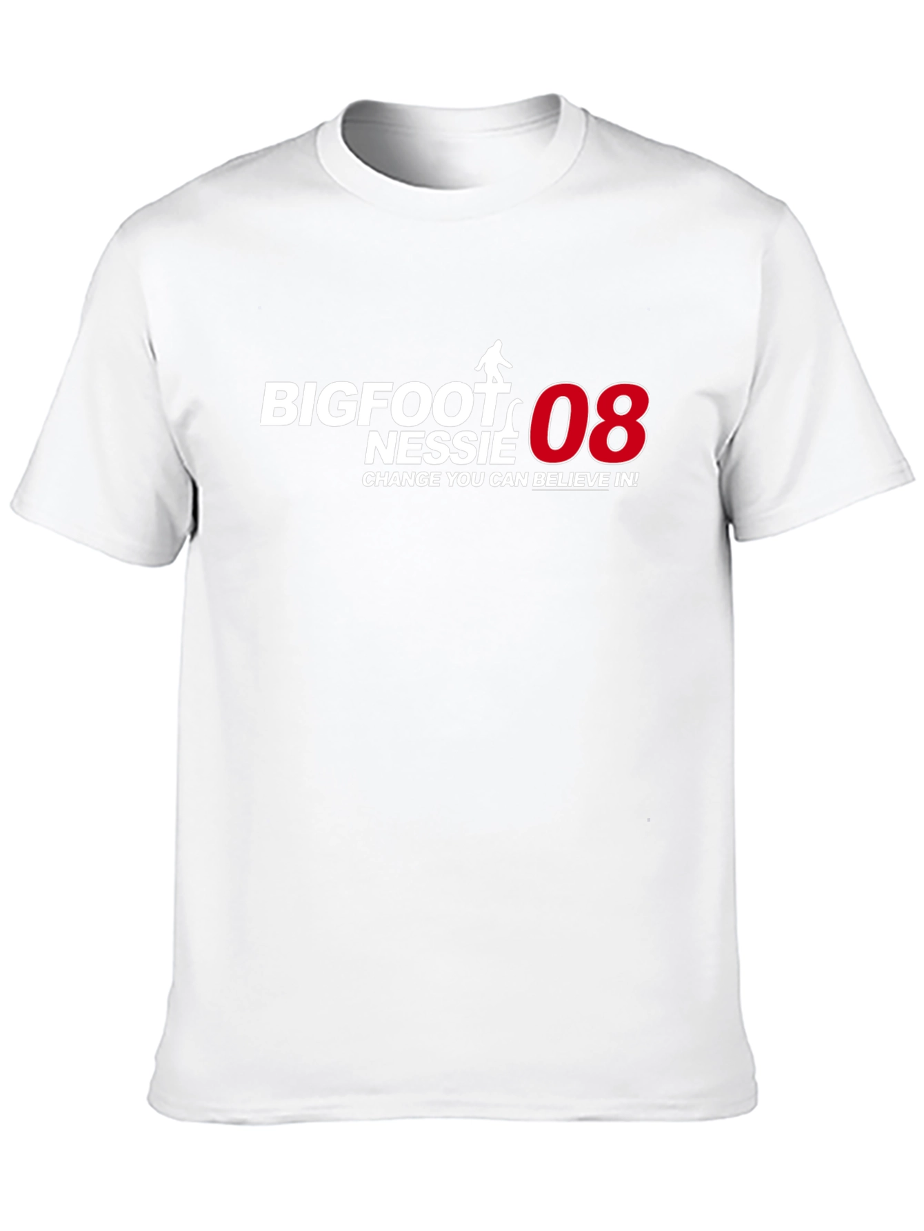 Bigfoot Nessie 08 T-Shirt: Change You Can Believe In!