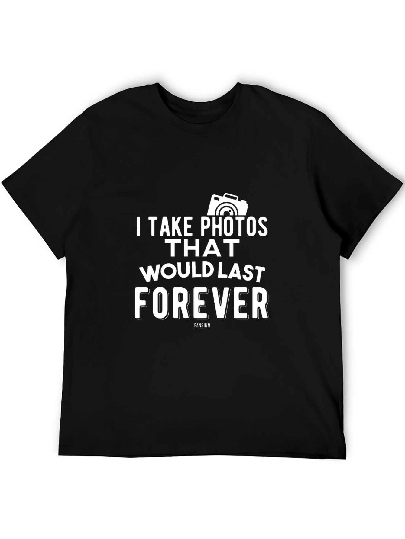 Photographers Statement Black T-Shirt