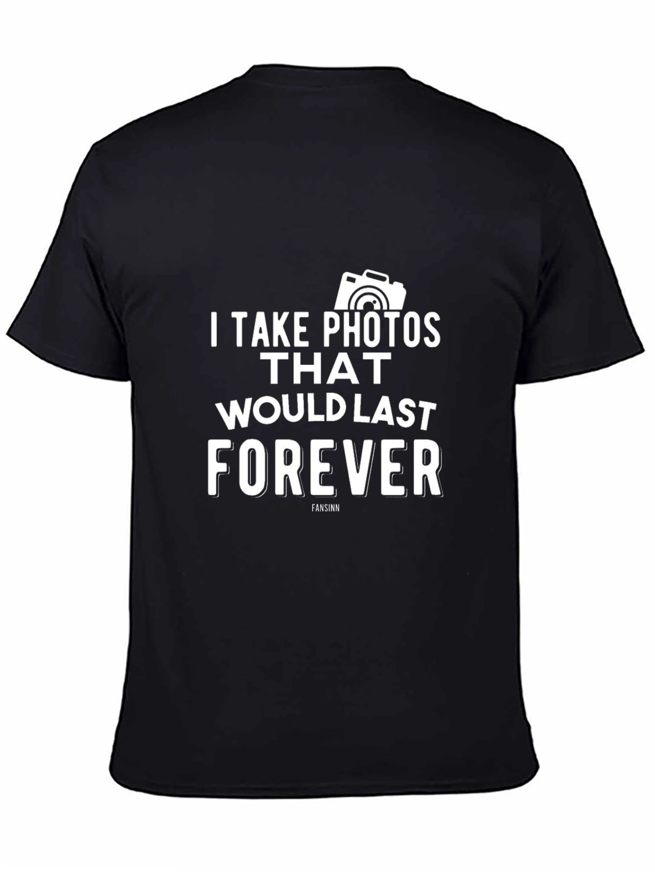 Photographers Statement Black T-Shirt