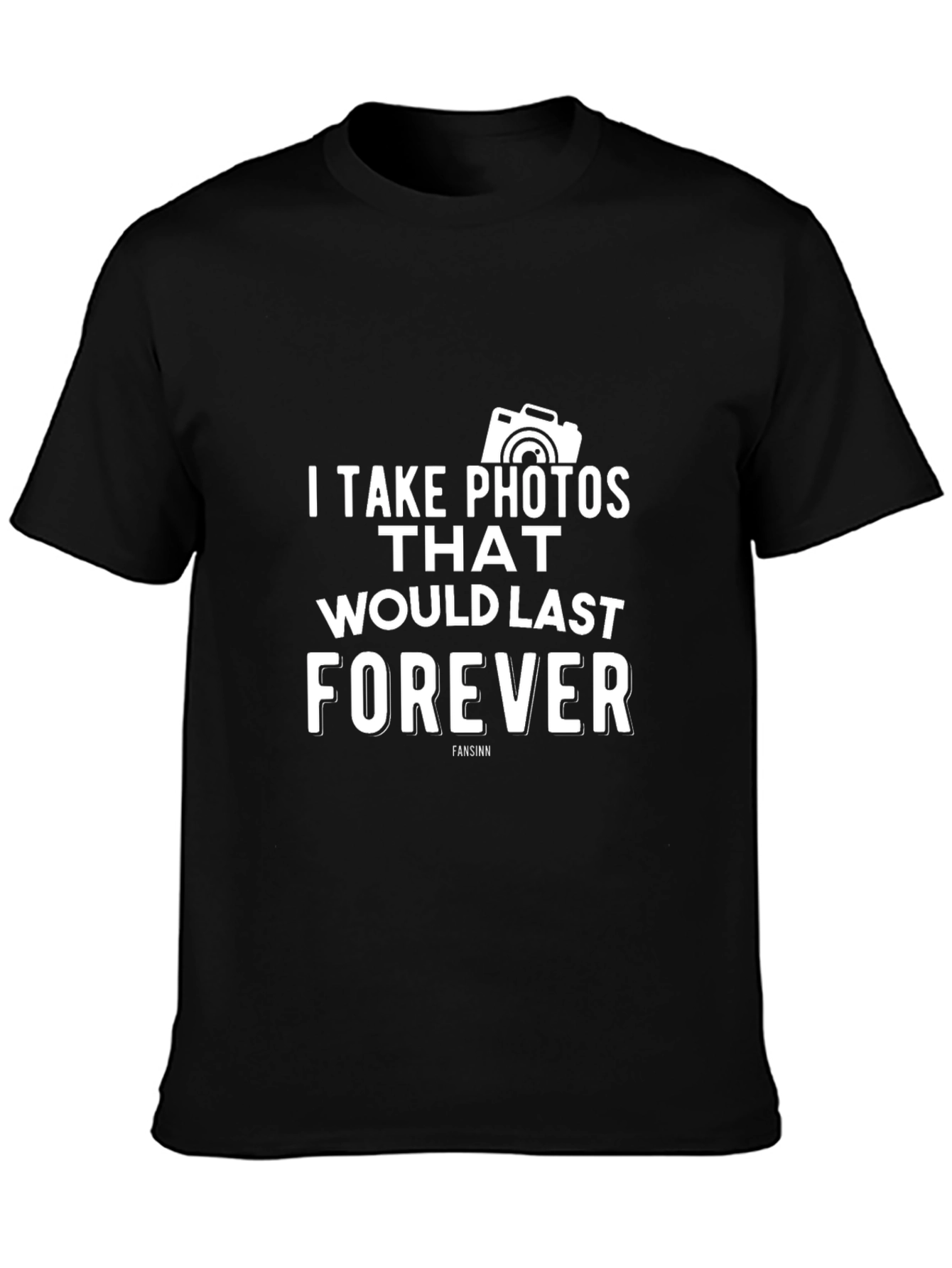 Photographers Statement Black T-Shirt