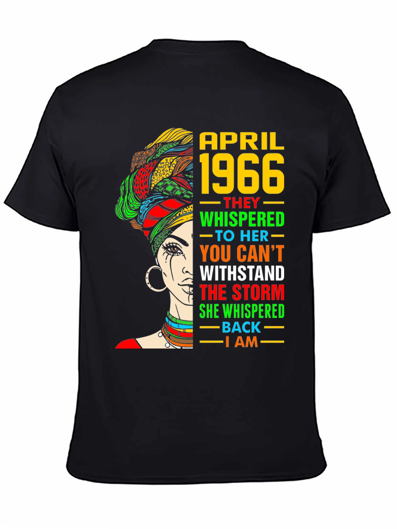 April 1966 T-Shirt: African Woman Empowerment