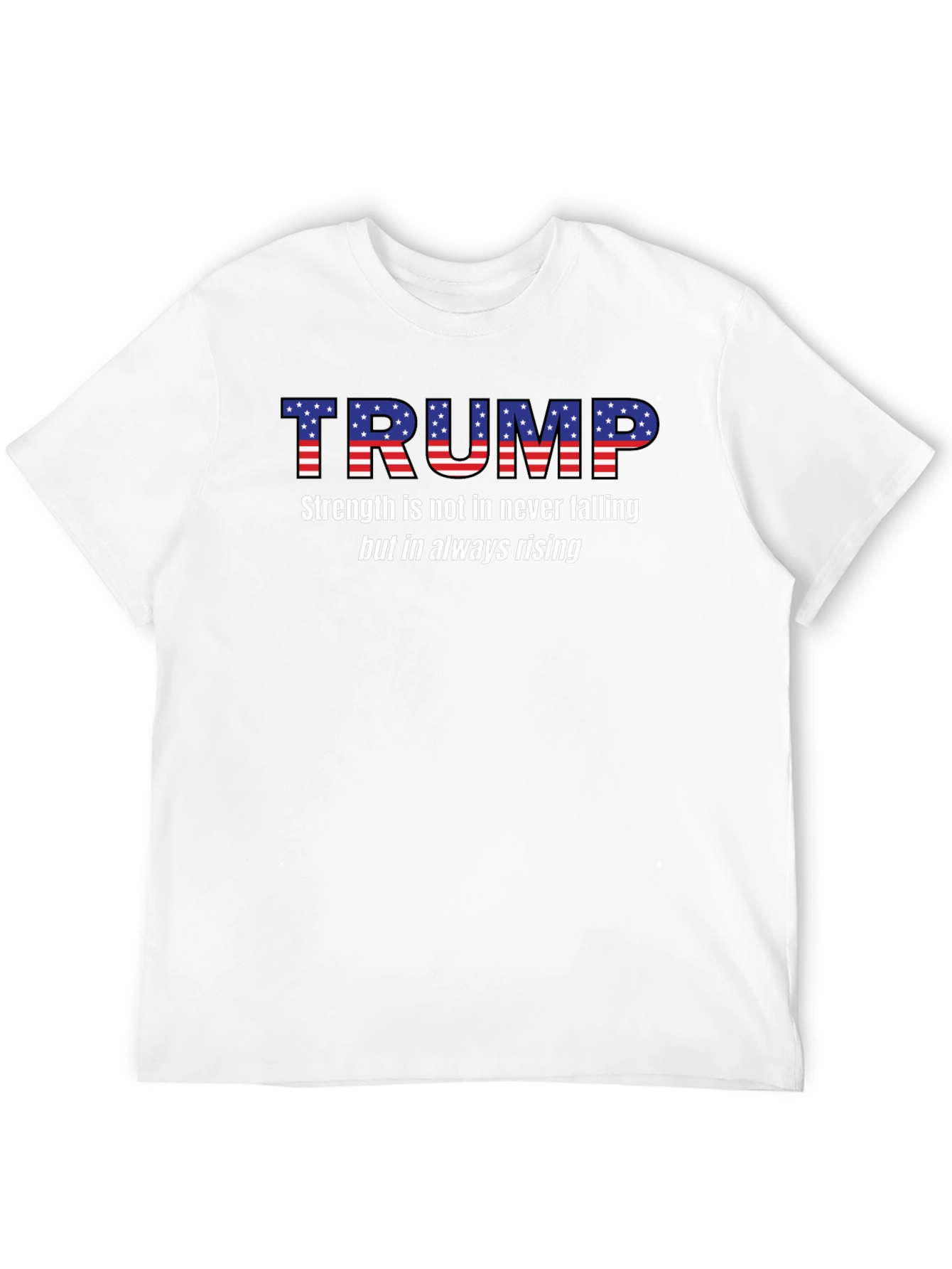 Trump Flag T-Shirt: Strength in Rising