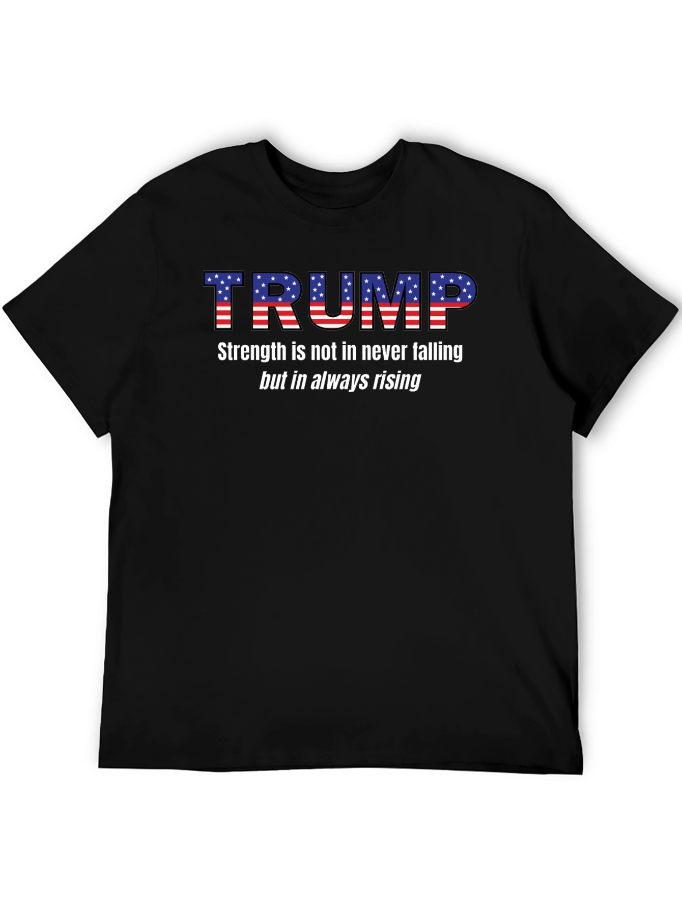 Trump Flag T-Shirt: Strength in Rising