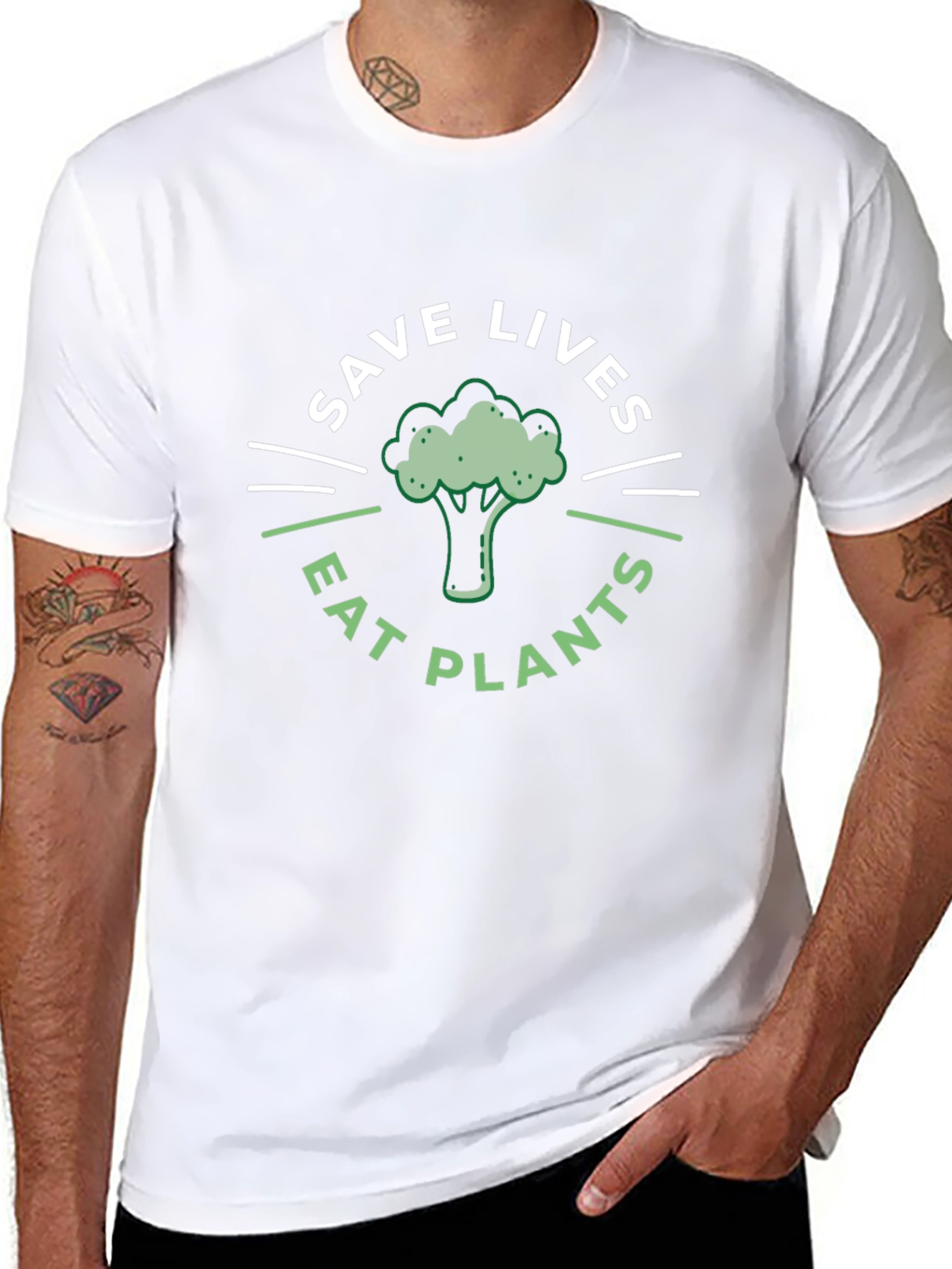 Save Lives Eat Plants T-Shirt