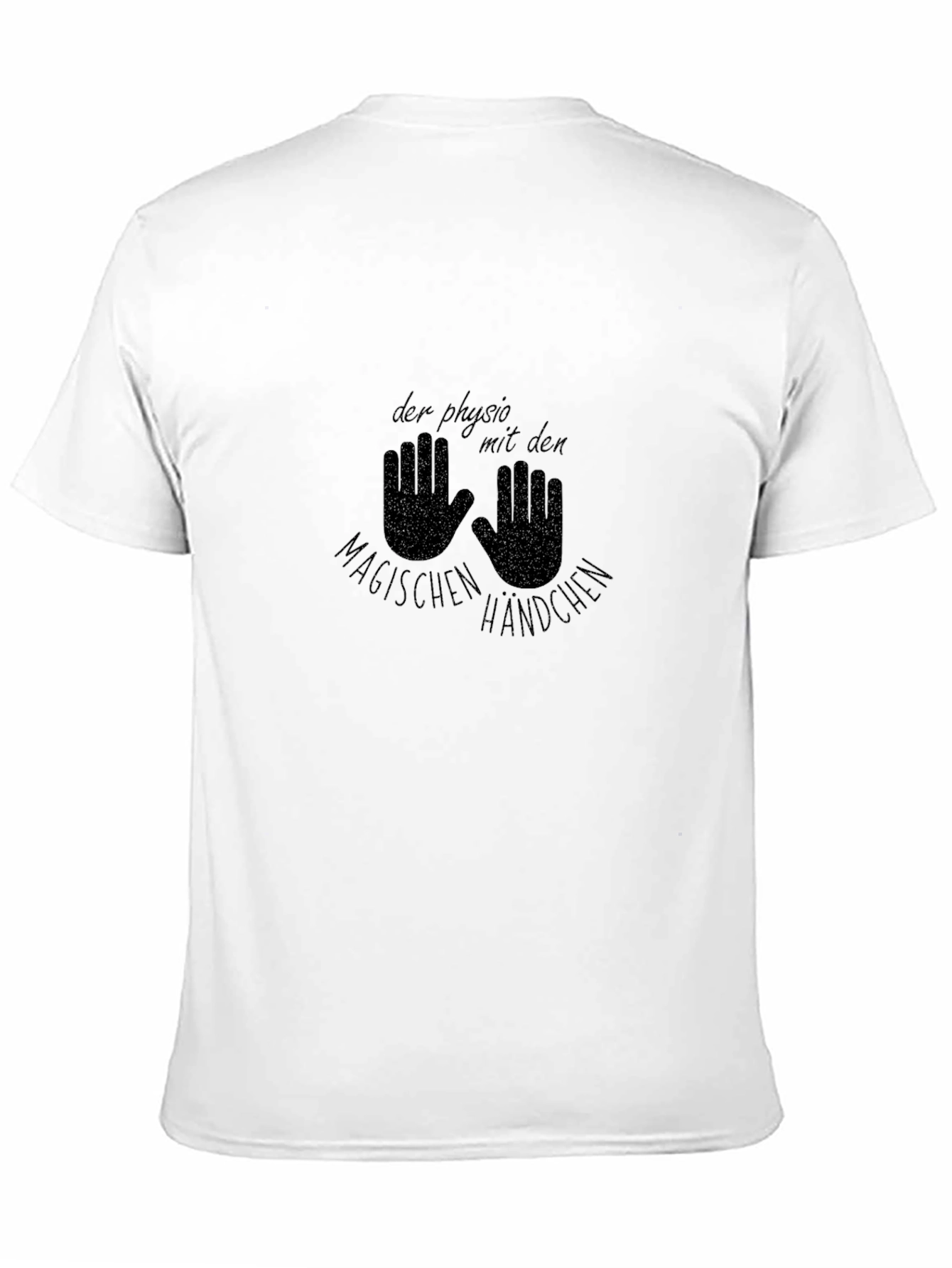 Physio Magic Hands Black Graphic Tee