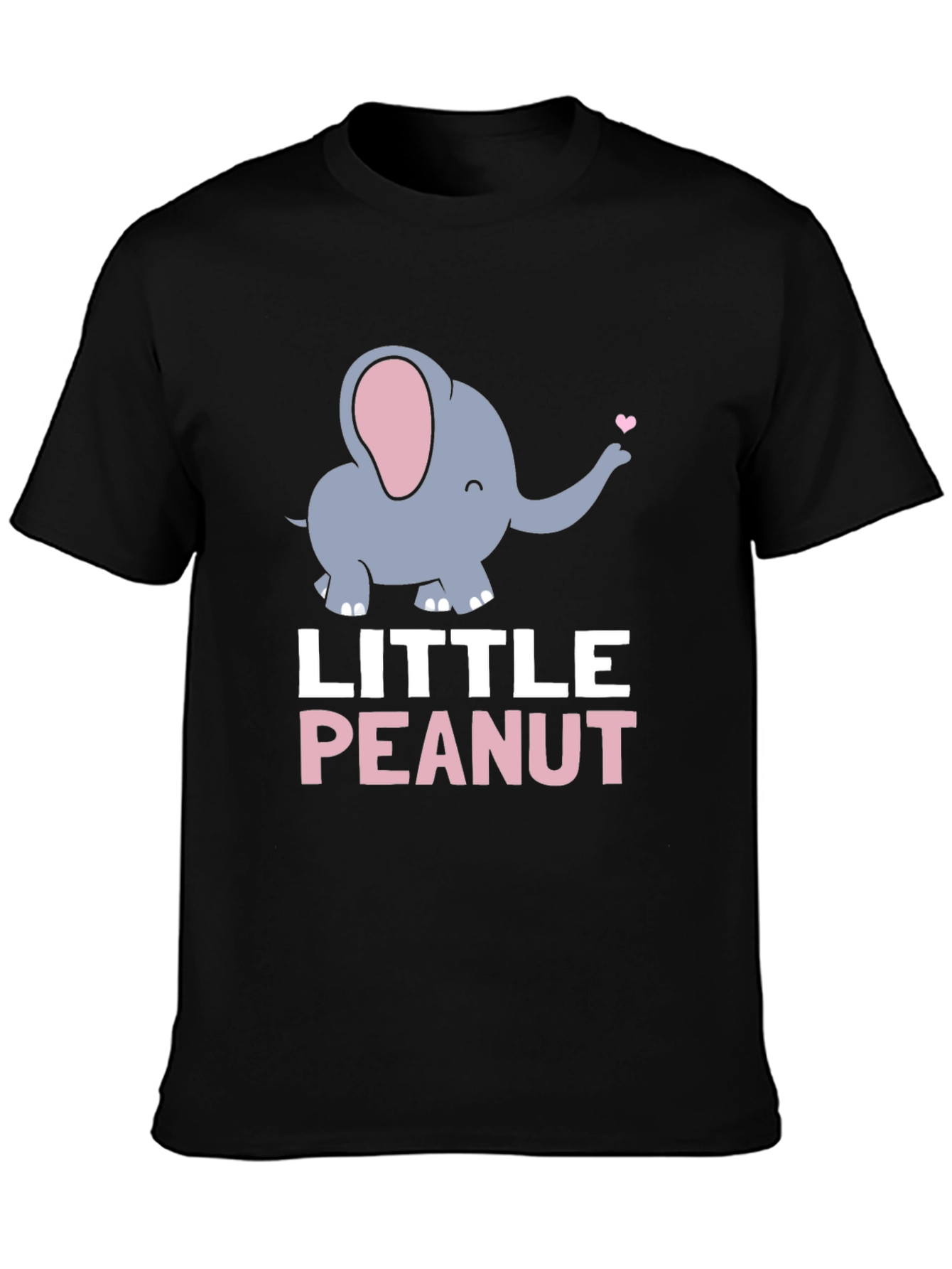 Little Peanut Elephant Graphic Tee - Cute & Comfy