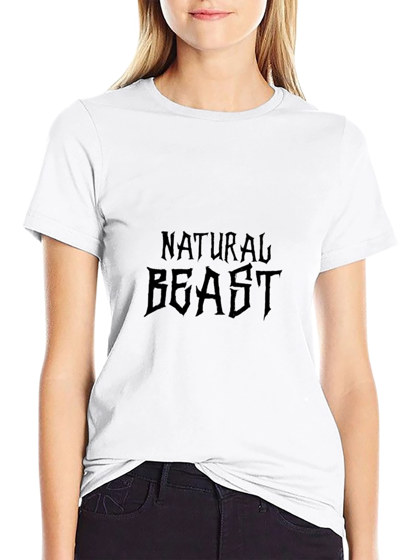 Natural Beast Graphic Print Tee