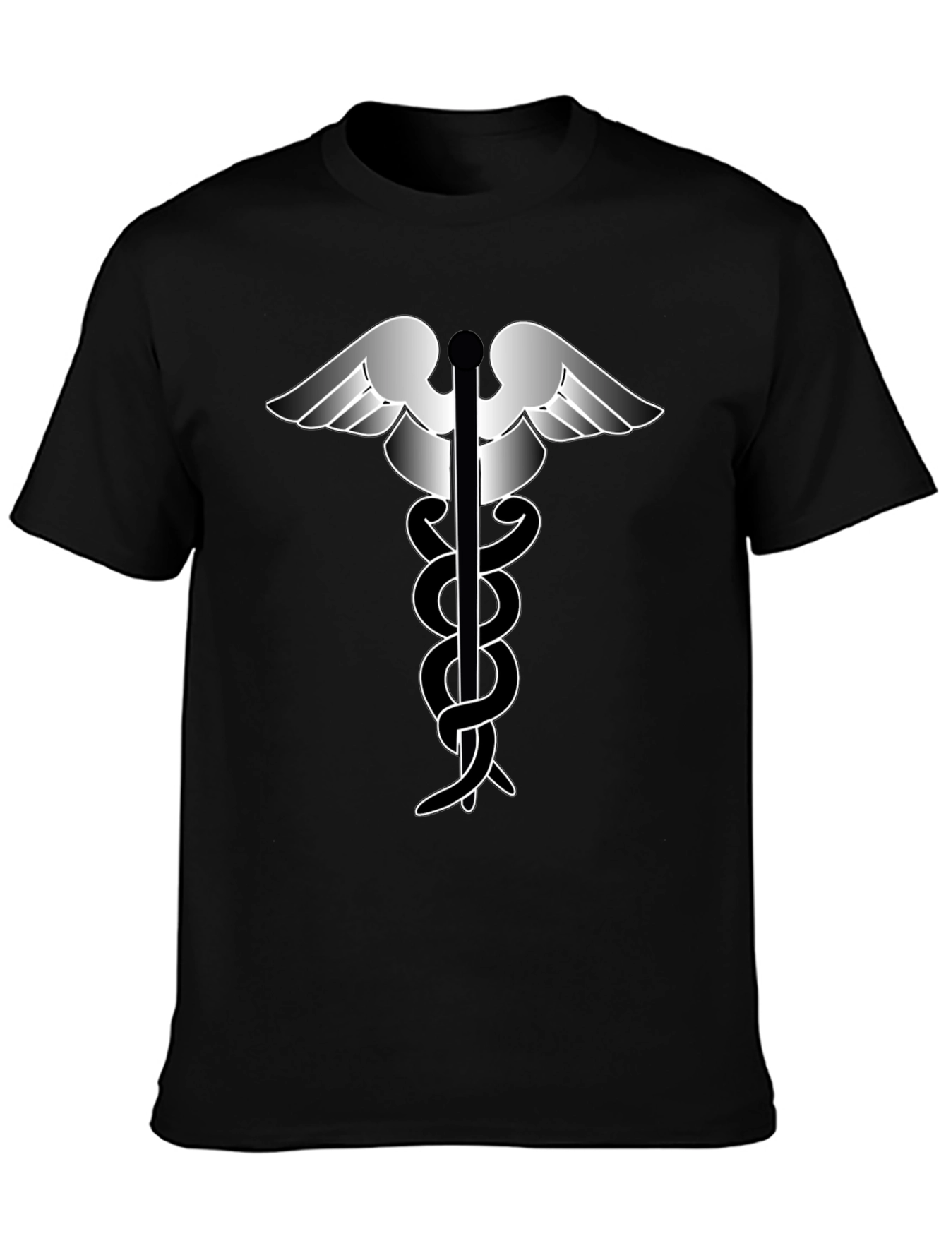 Caduceus T-Shirt - Medical Symbol Tee