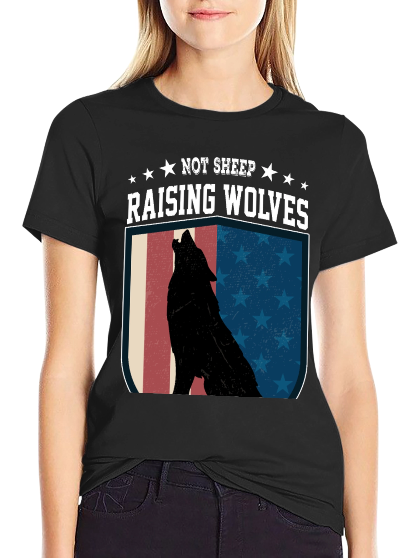 Raising Wolves Graphic Tee
