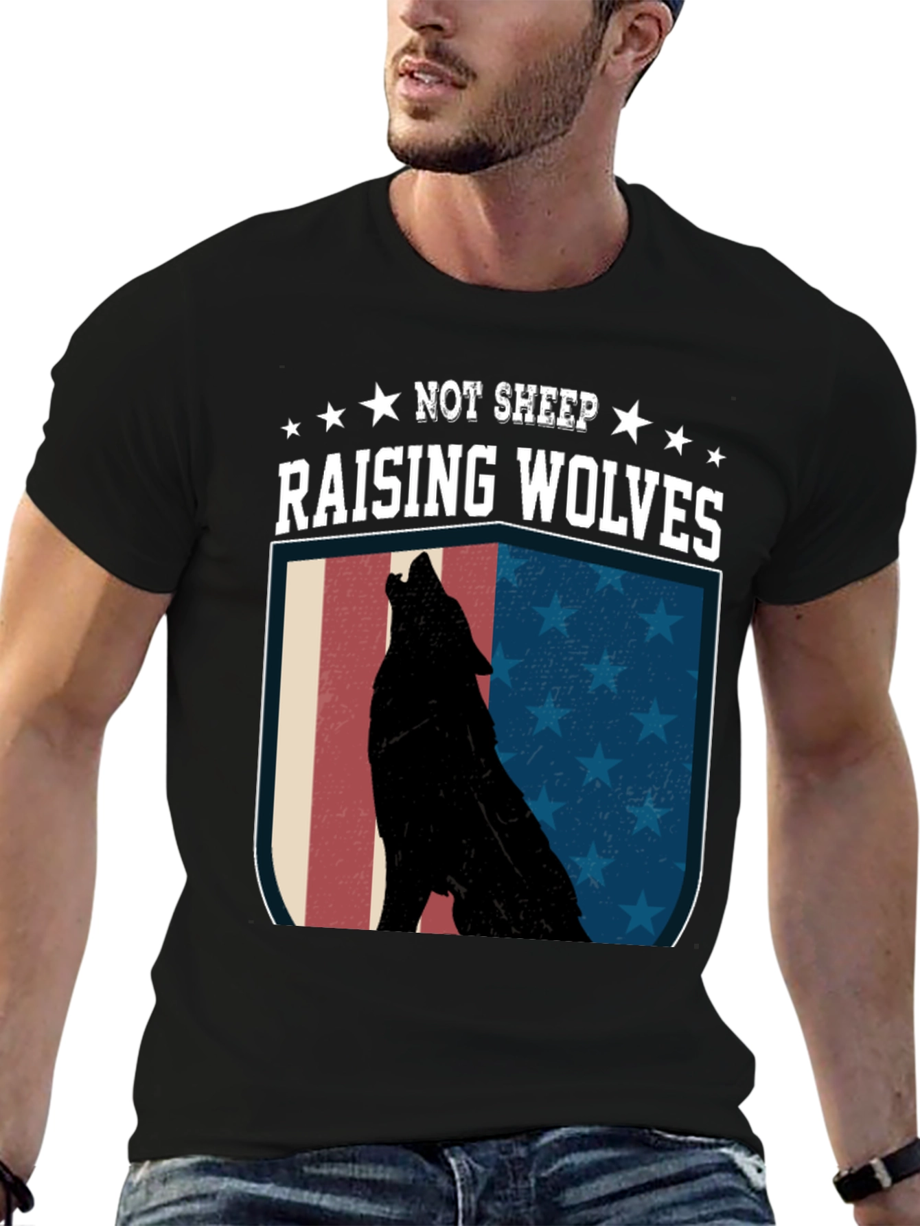 Raising Wolves Graphic Tee