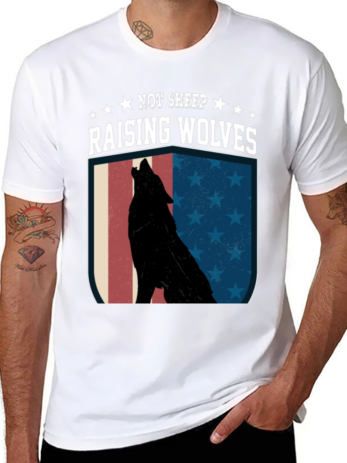 Raising Wolves Graphic Tee