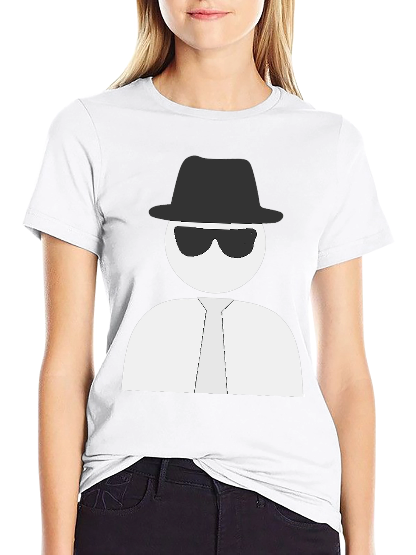 Mystery Man Graphic Tee - Cool & Quirky Design