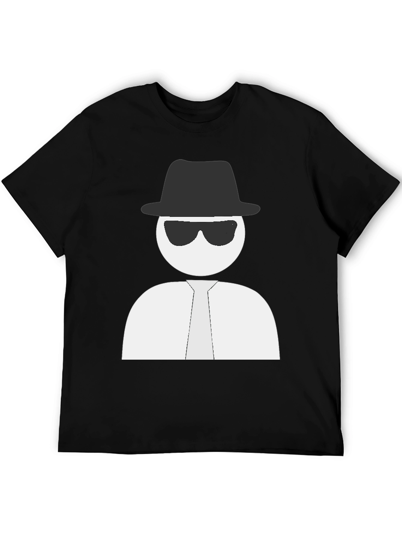 Mystery Man Graphic Tee - Cool & Quirky Design