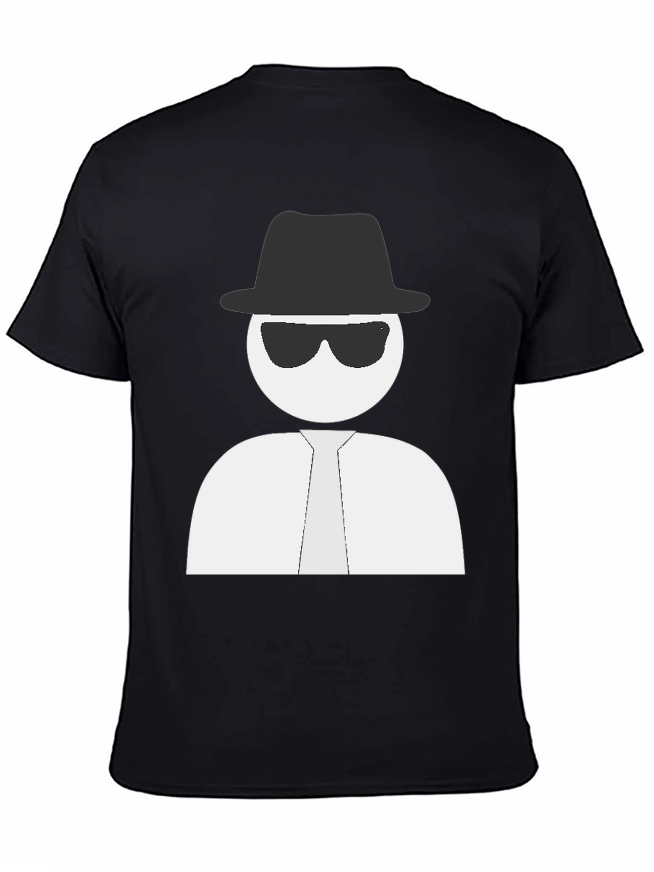 Mystery Man Graphic Tee - Cool & Quirky Design