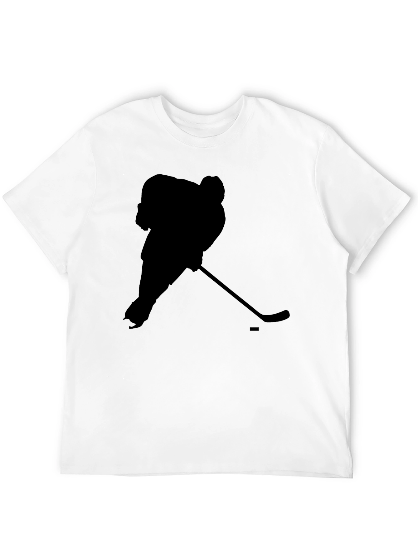 Hockey Silhouette Tee - Black
