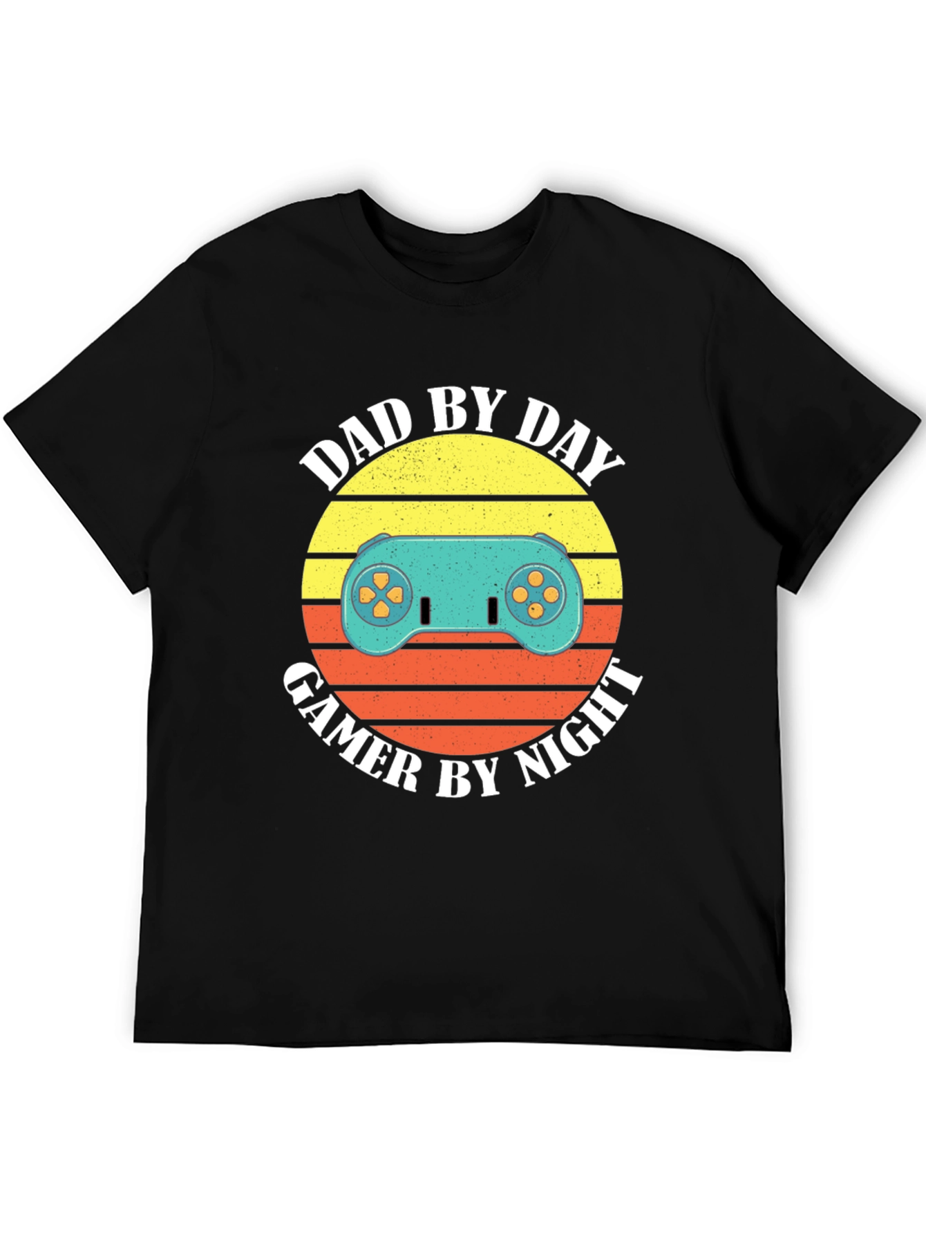 Dad by Day Gamer by Night Graphic Tee