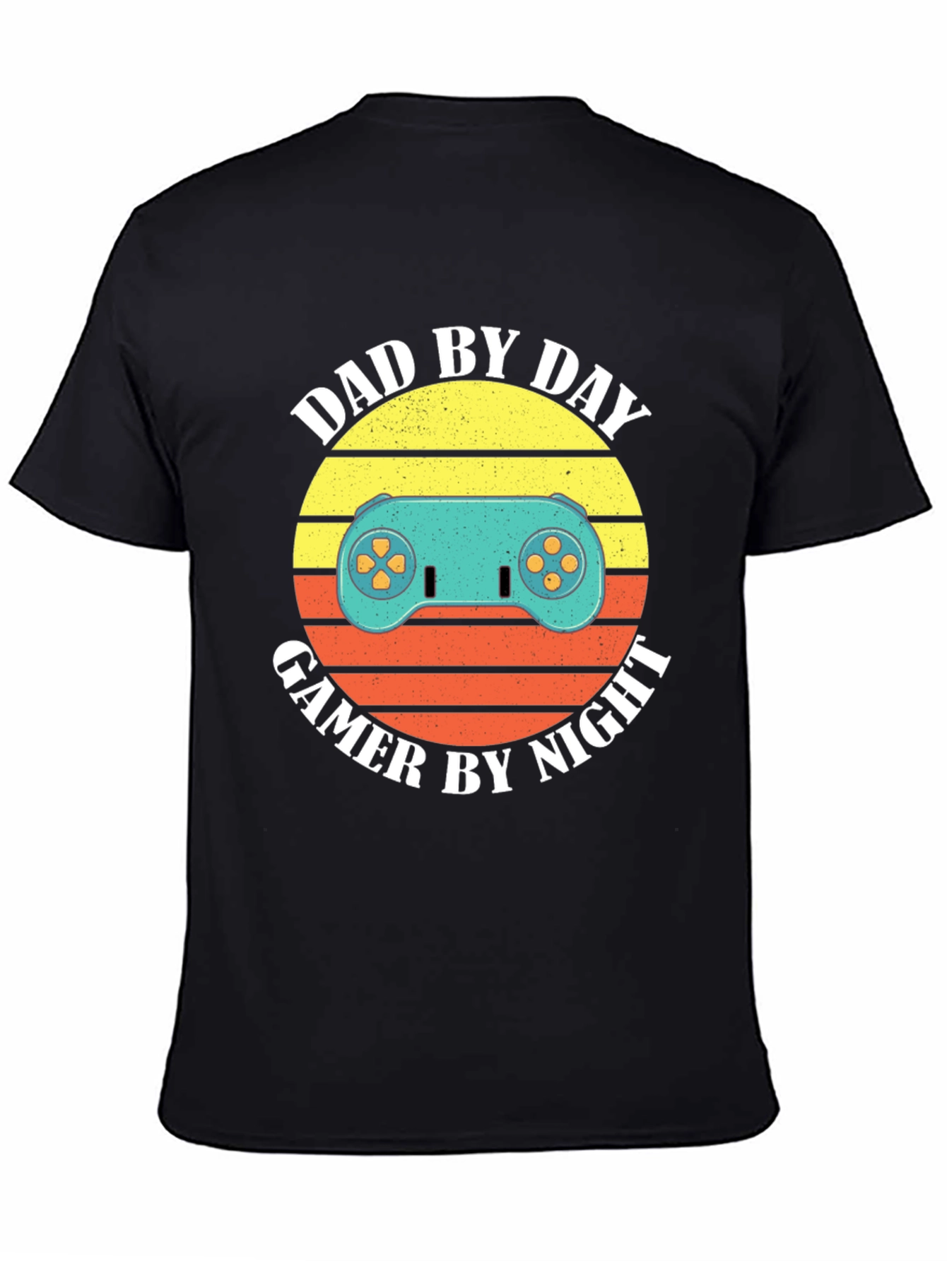 Dad by Day Gamer by Night Graphic Tee
