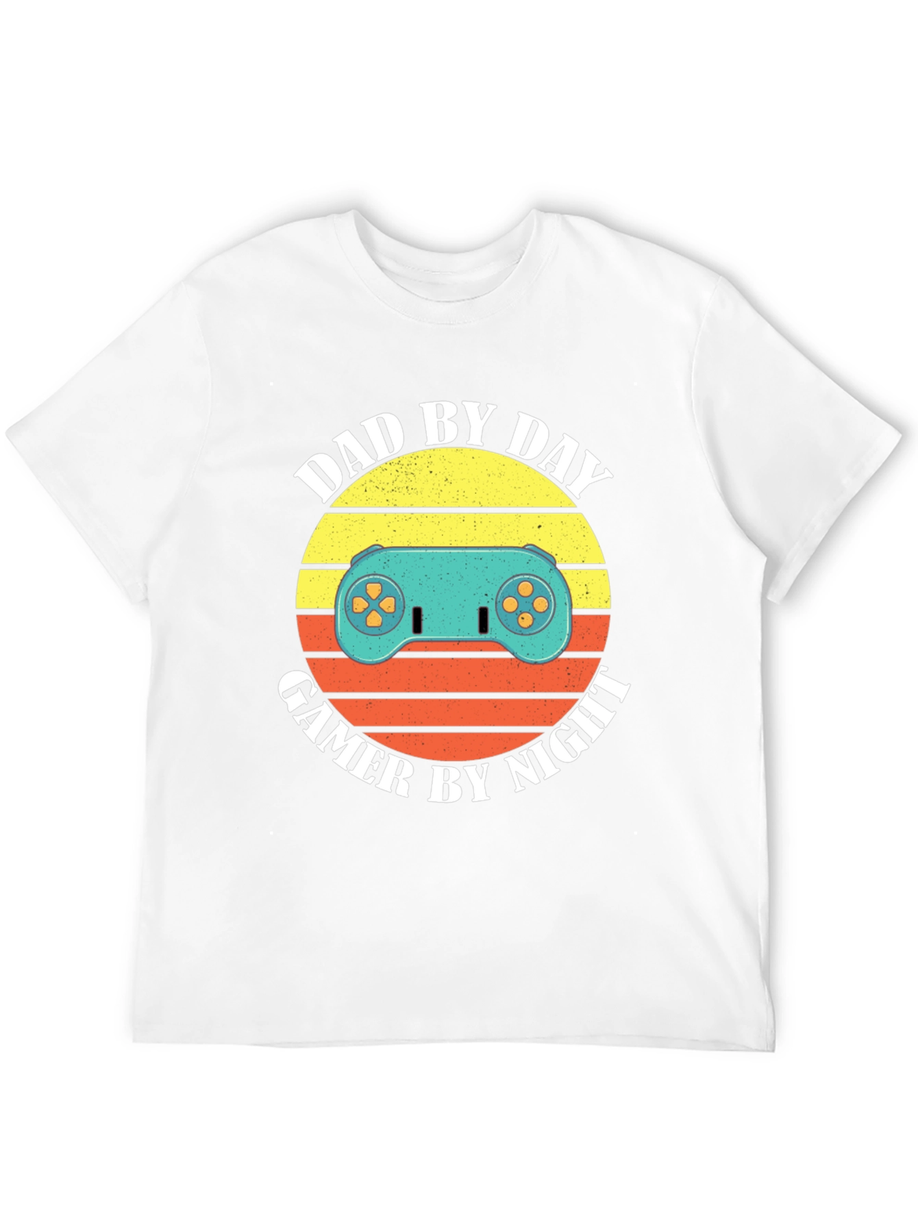 Dad by Day Gamer by Night Graphic Tee