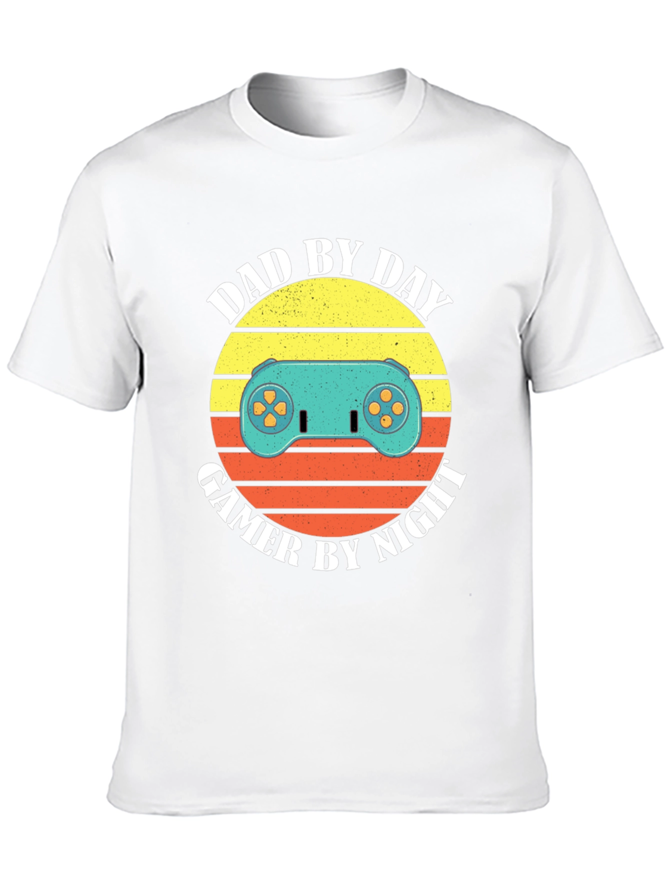 Dad by Day Gamer by Night Graphic Tee