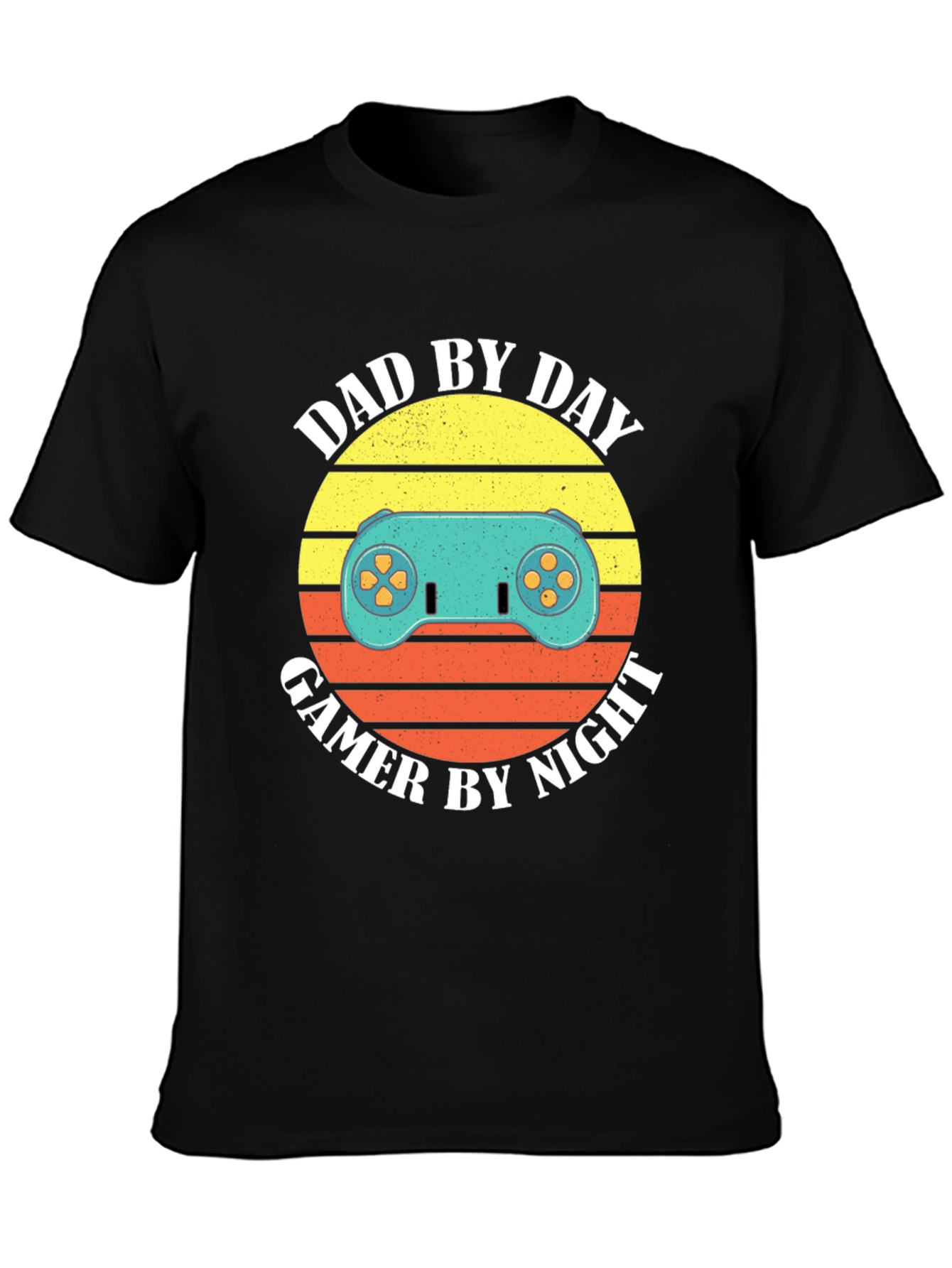 Dad by Day Gamer by Night Graphic Tee