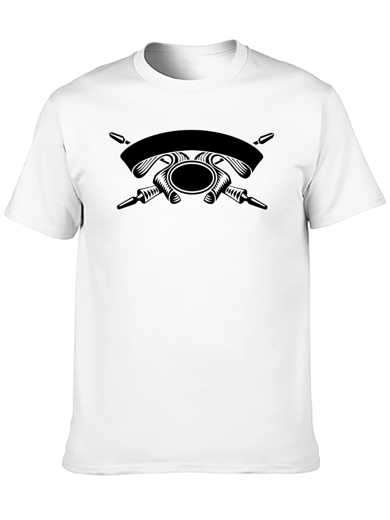 Emblem Graphic Tee - Classic Black T-Shirt