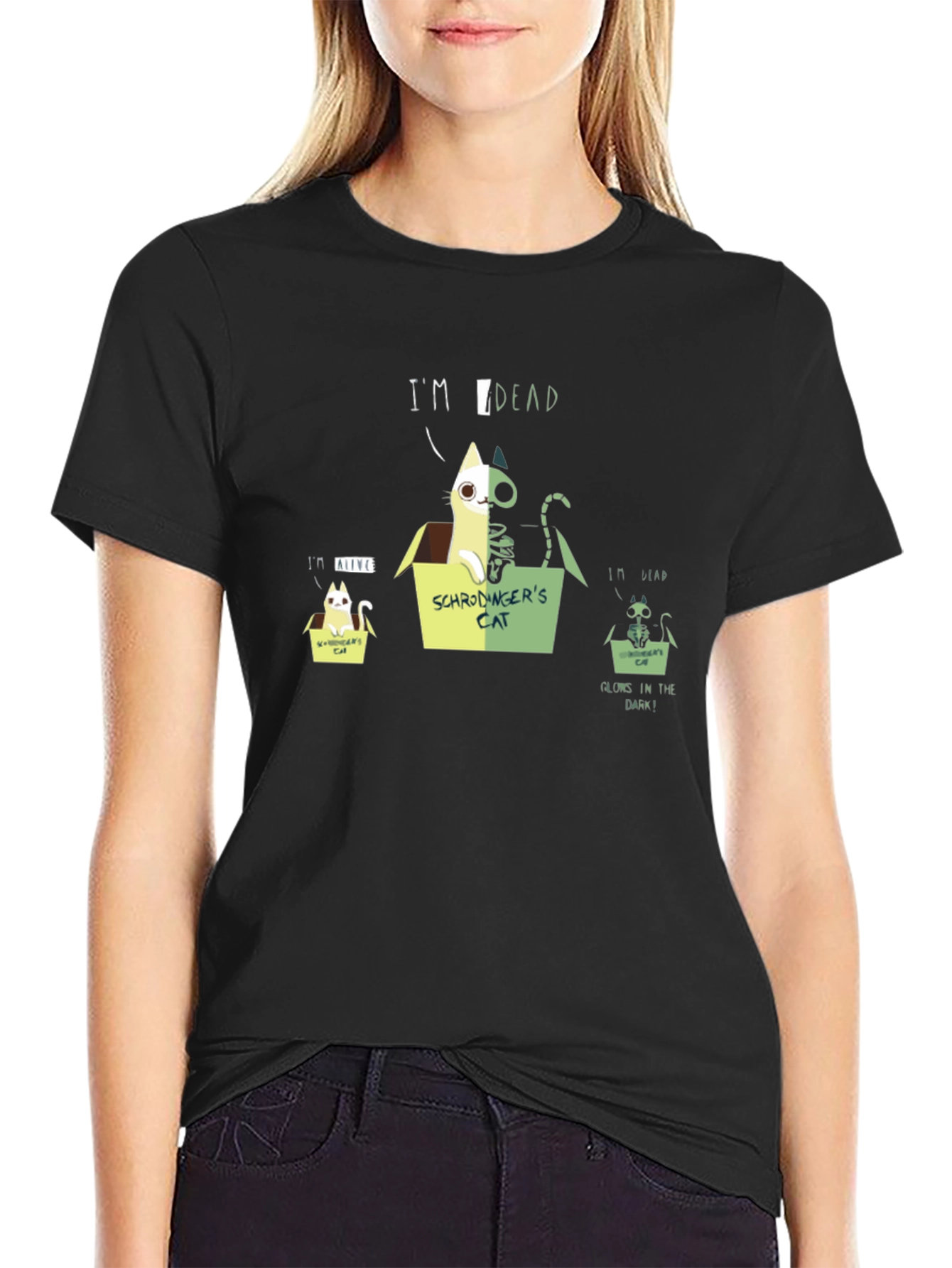 Schrödingers Cat T-Shirt - Funny Science Tee