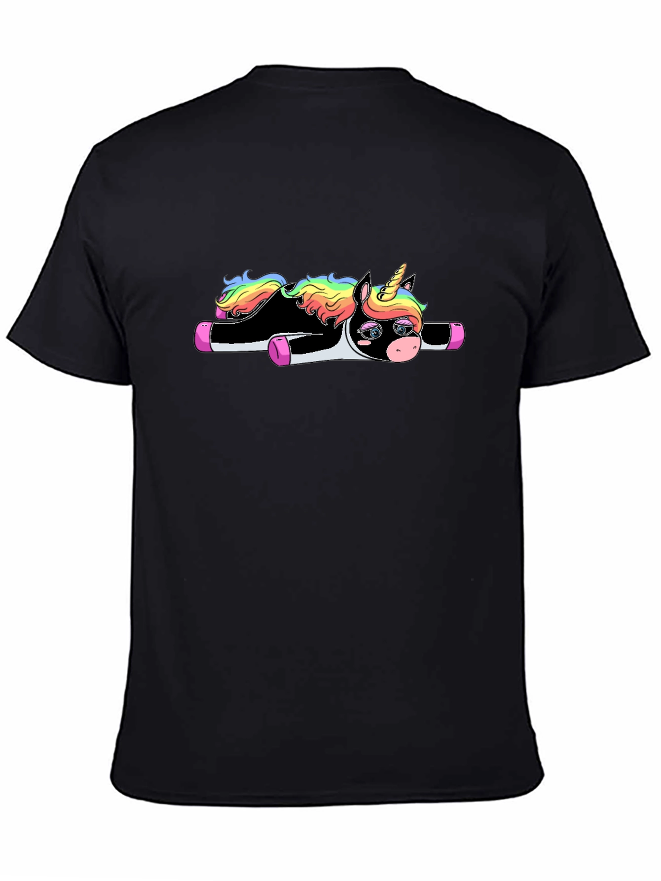 Cute Black Unicorn T-Shirt