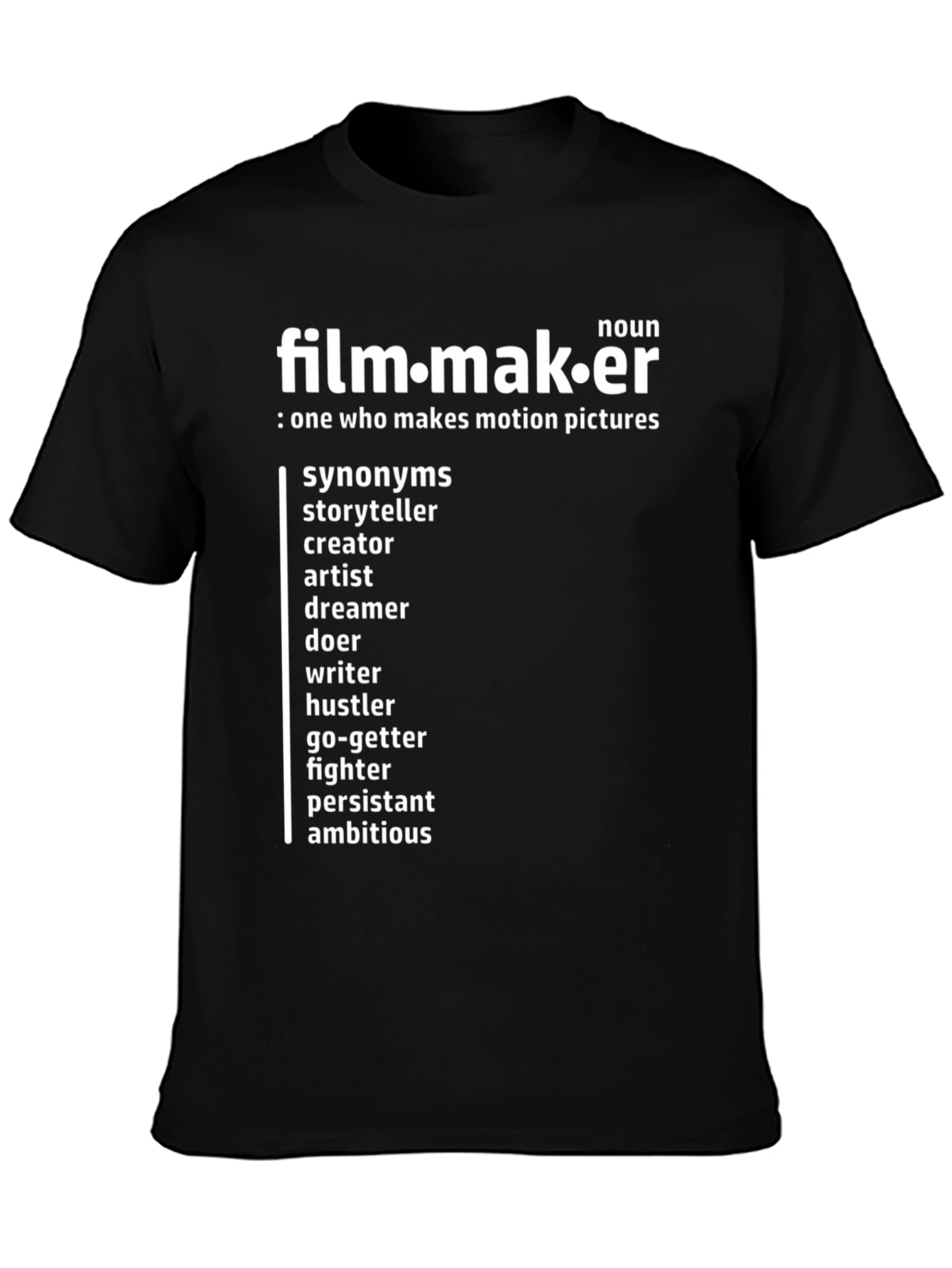 Filmmaker Definition Graphic T-Shirt