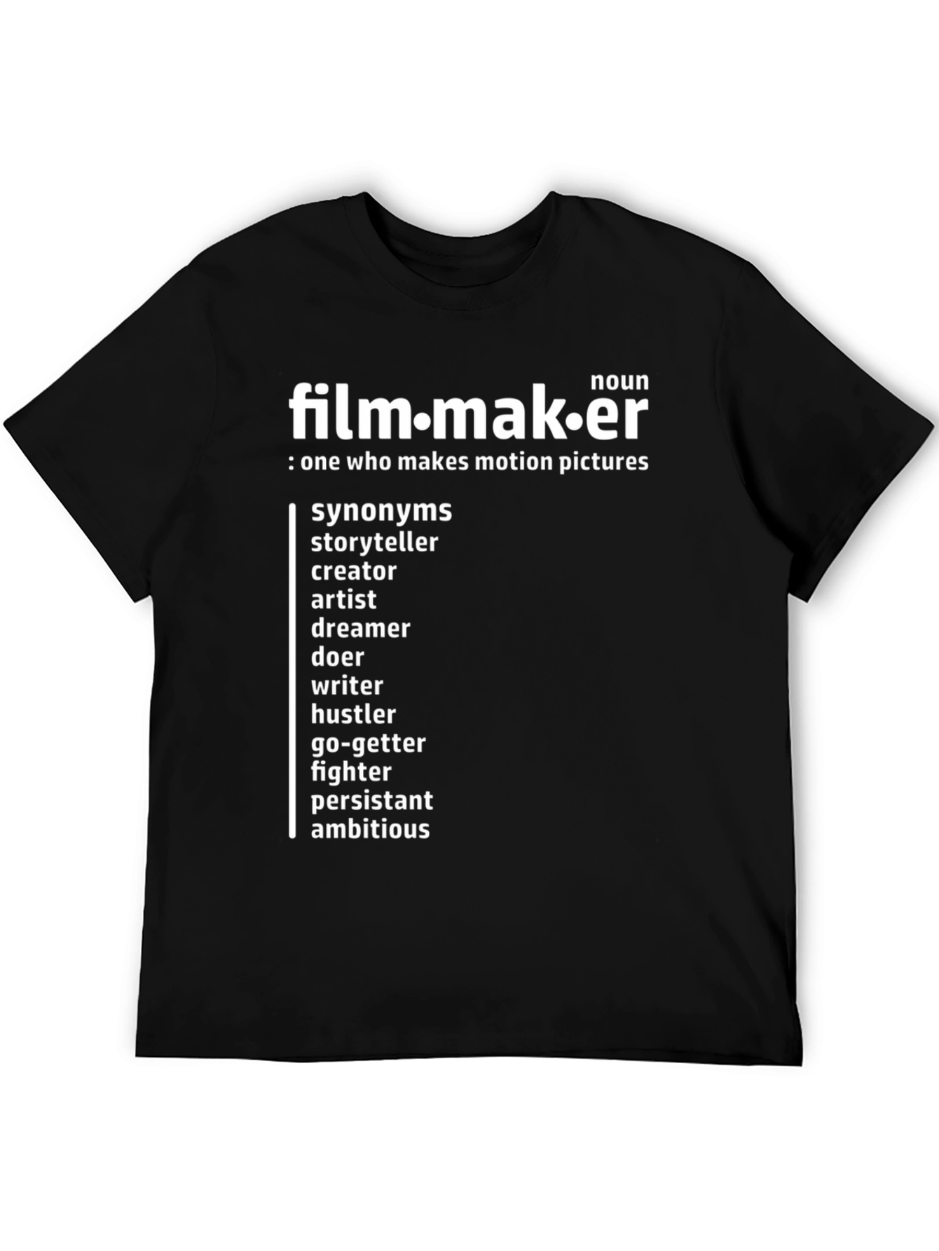 Filmmaker Definition Graphic T-Shirt