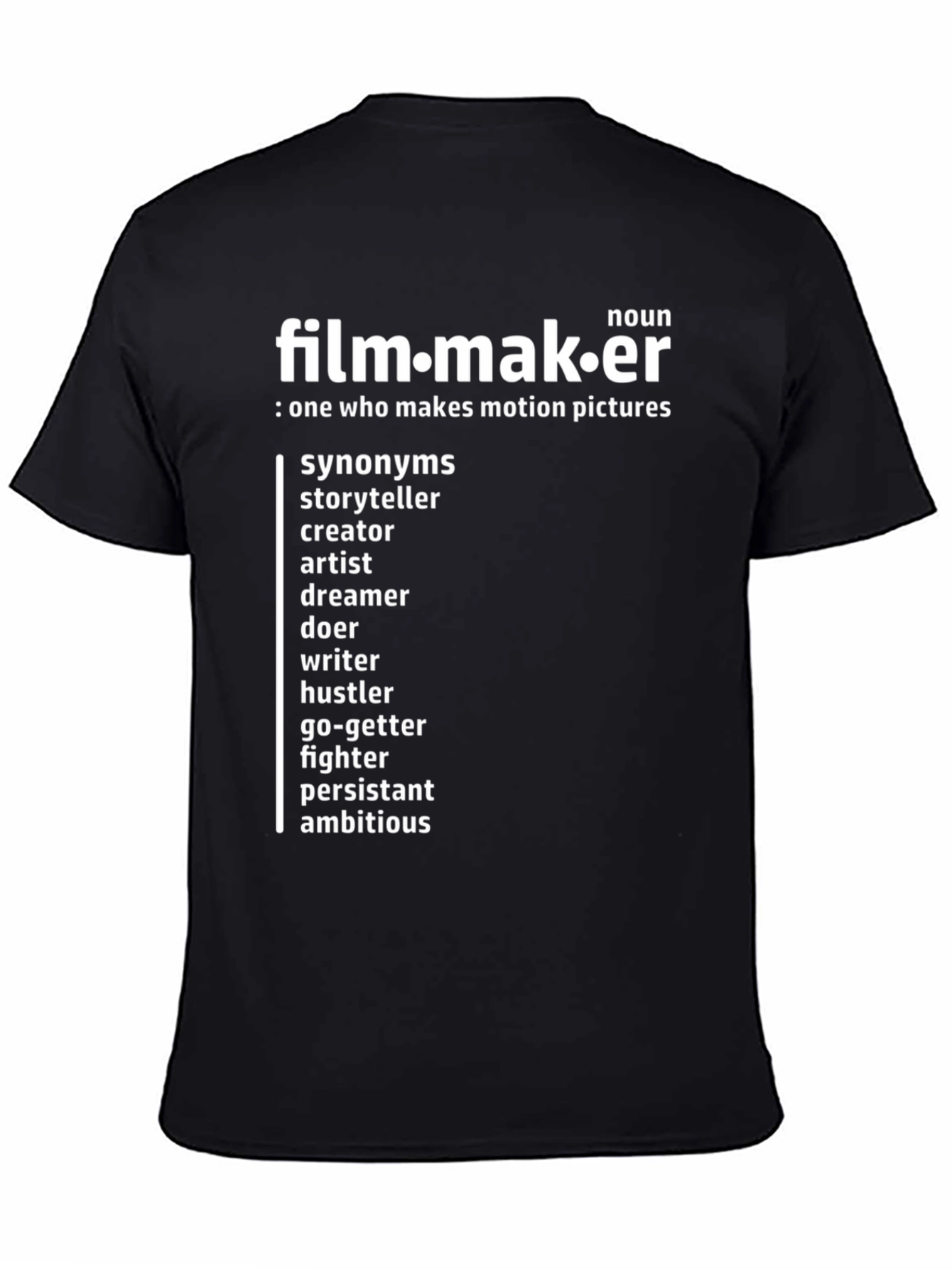 Filmmaker Definition Graphic T-Shirt