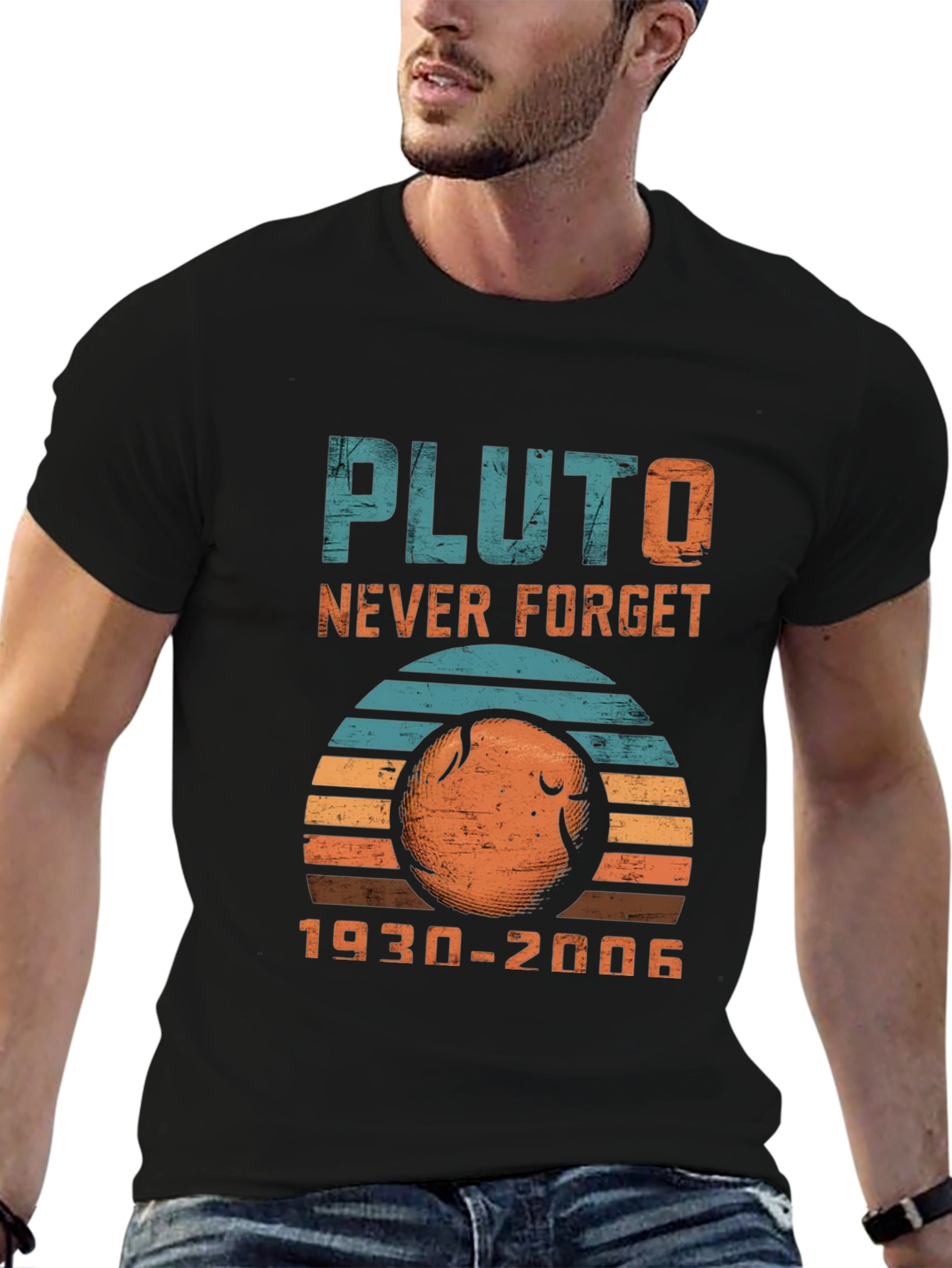 Pluto Never Forget Retro T-Shirt