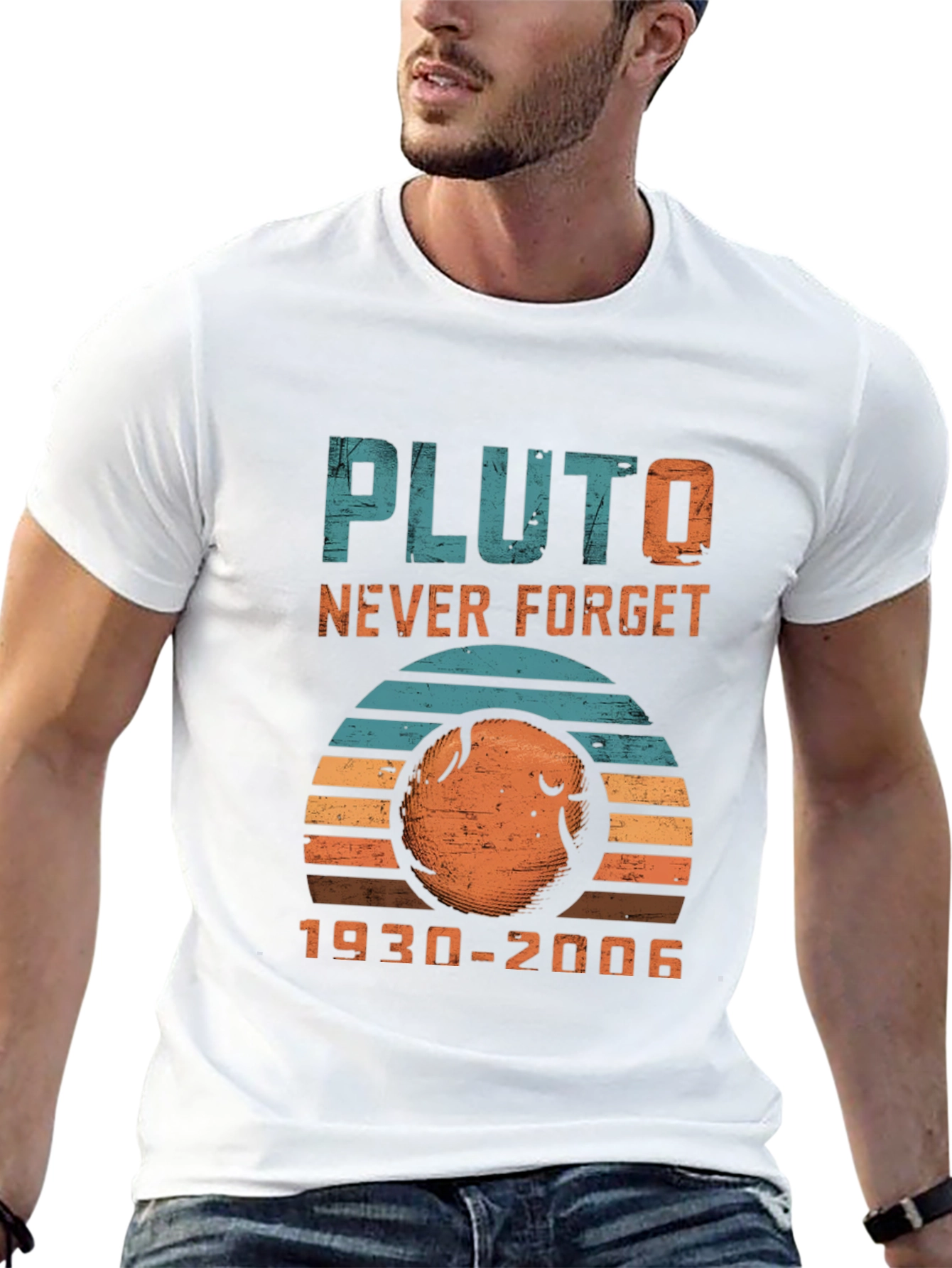 Pluto Never Forget Retro T-Shirt