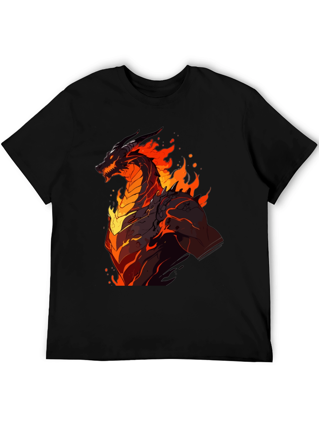Fiery Dragon Graphic Tee - Unleash the Beast!