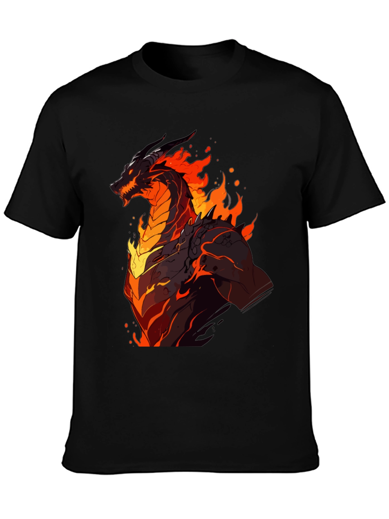 Fiery Dragon Graphic Tee - Unleash the Beast!
