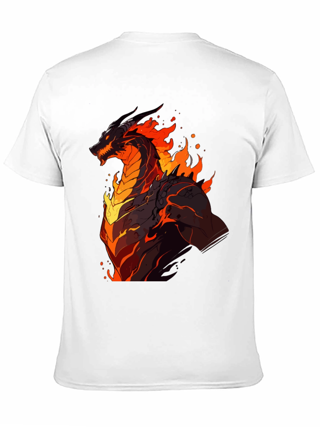 Fiery Dragon Graphic Tee - Unleash the Beast!