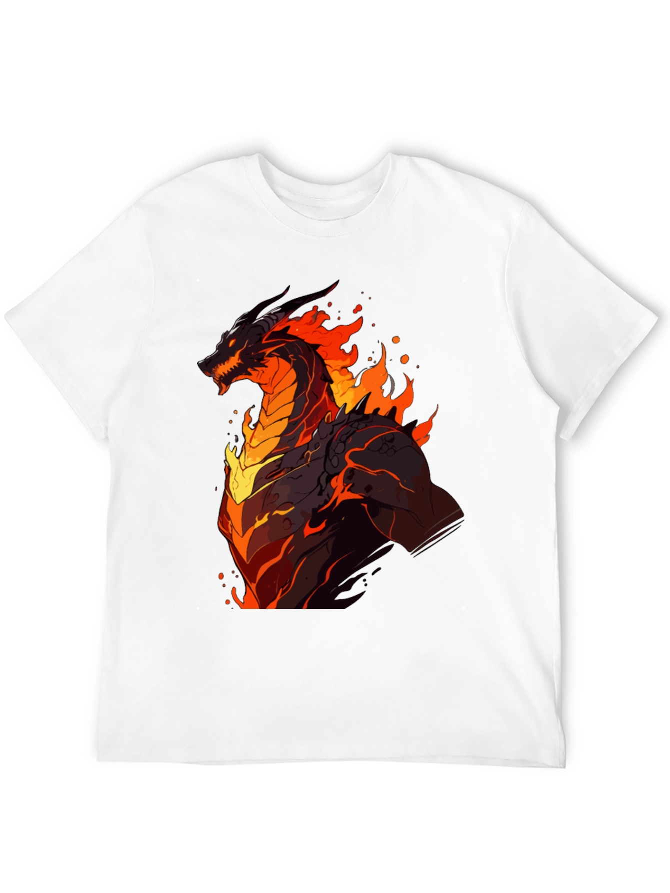 Fiery Dragon Graphic Tee - Unleash the Beast!