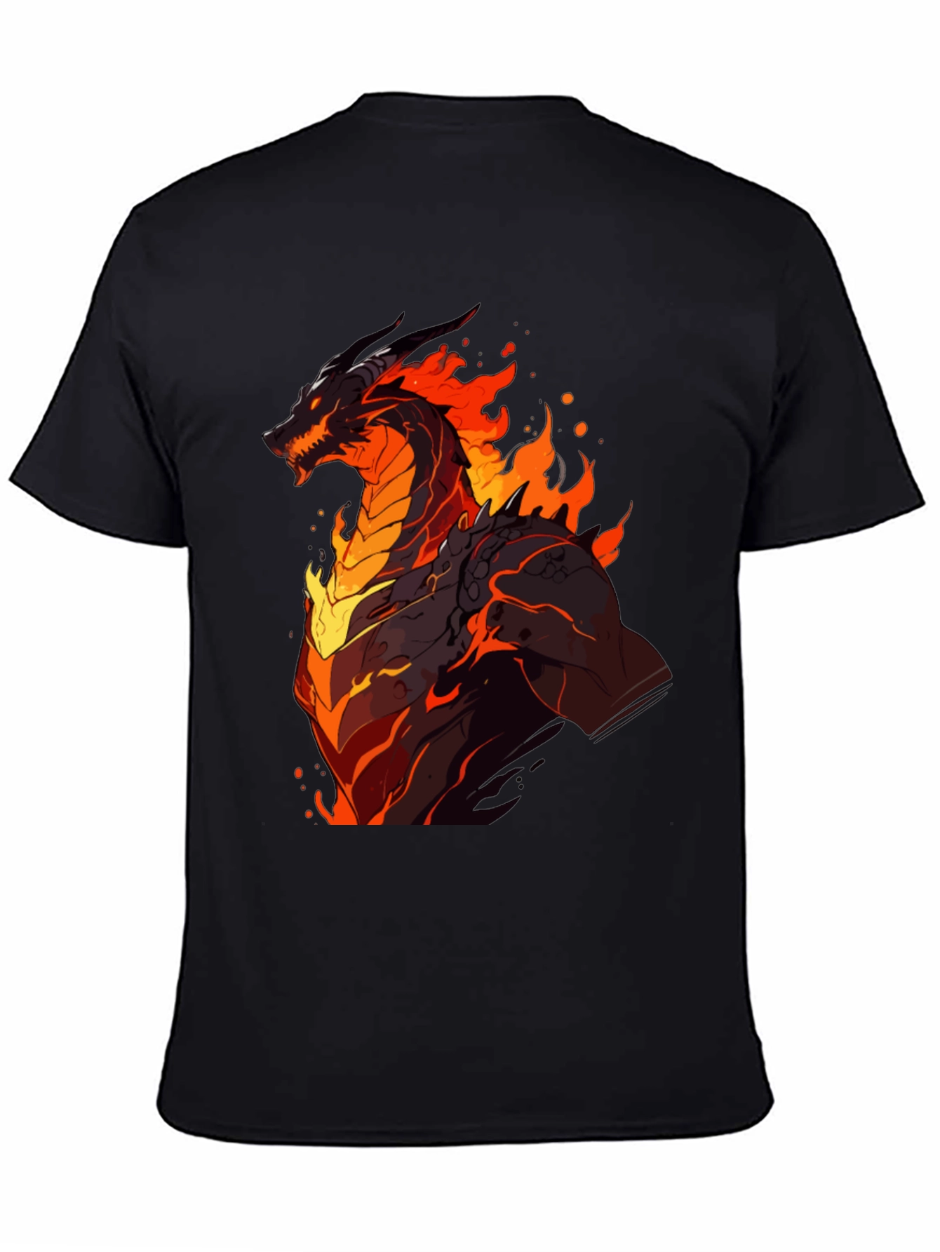 Fiery Dragon Graphic Tee - Unleash the Beast!