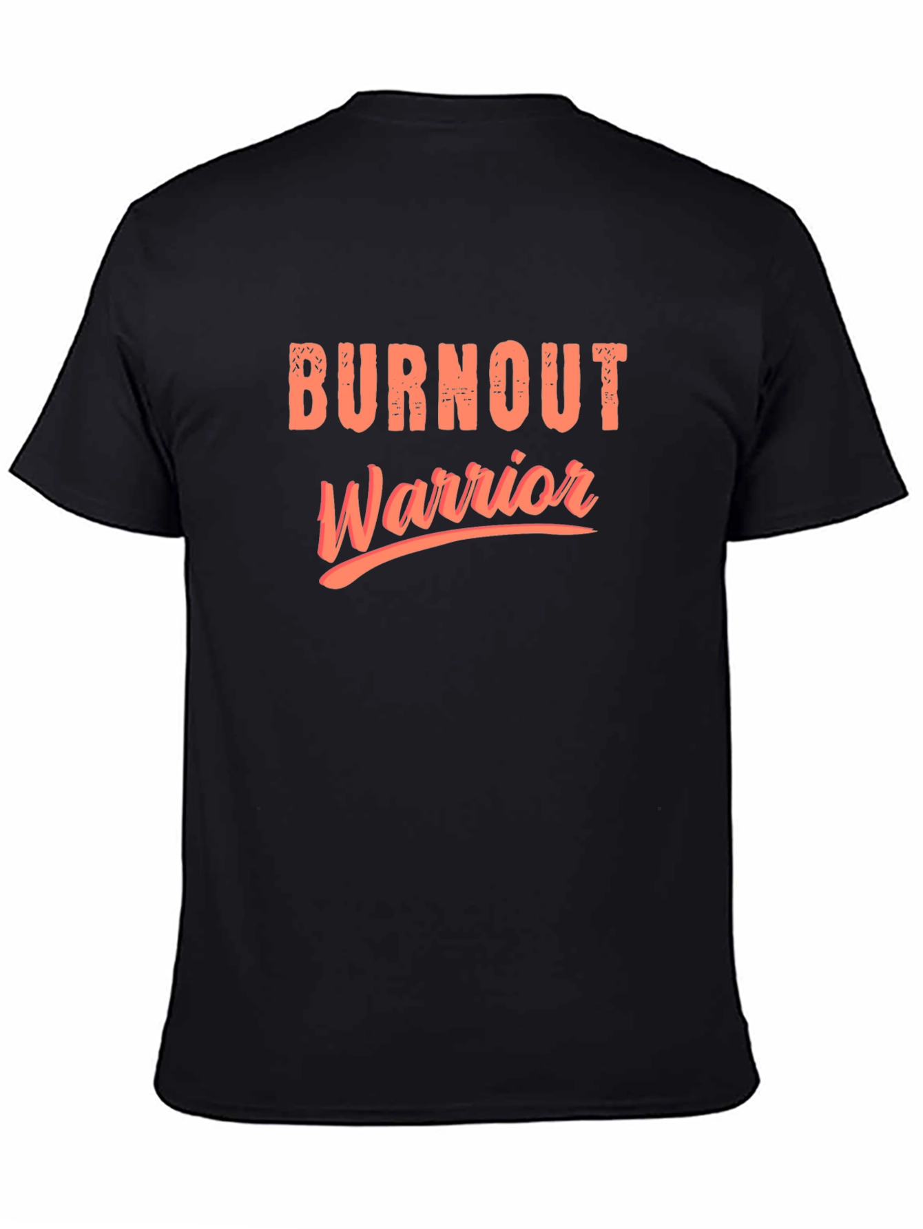 Burnout Warrior Graphic Tee - Black