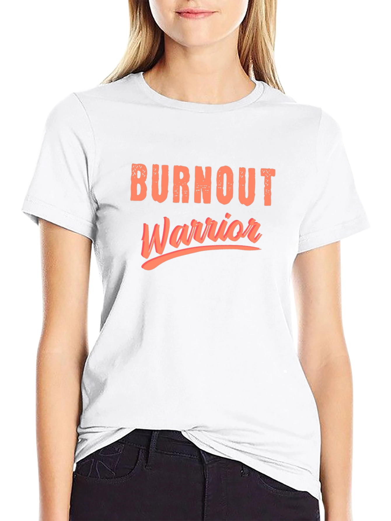 Burnout Warrior Graphic Tee - Black