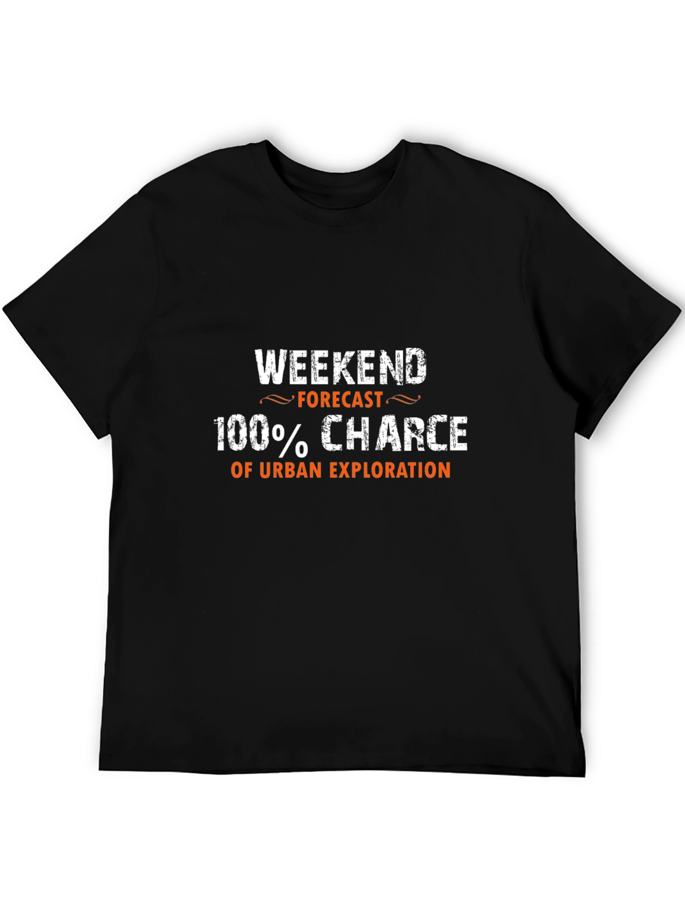 Urban Exploration Forecast T-Shirt - Black