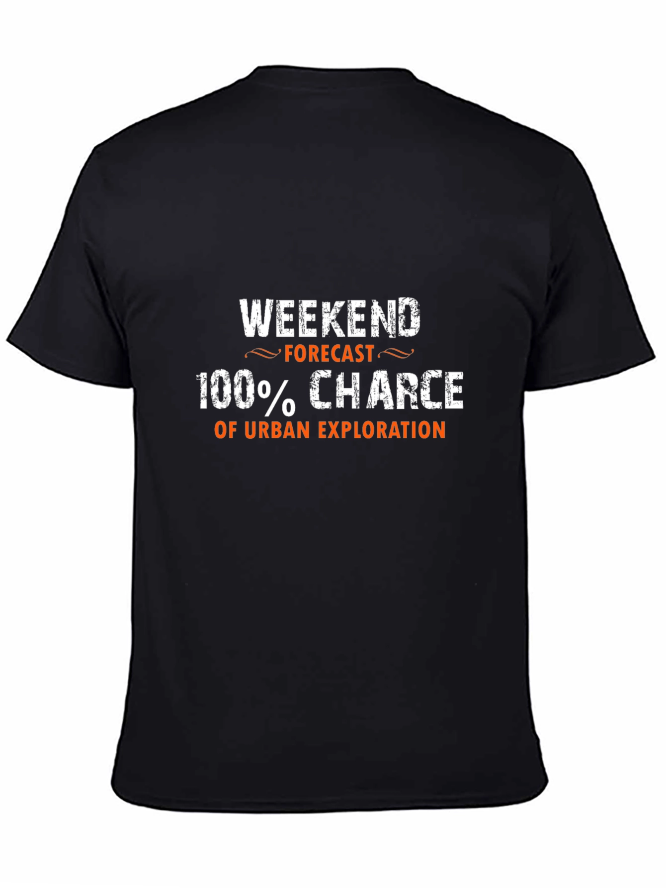 Urban Exploration Forecast T-Shirt - Black