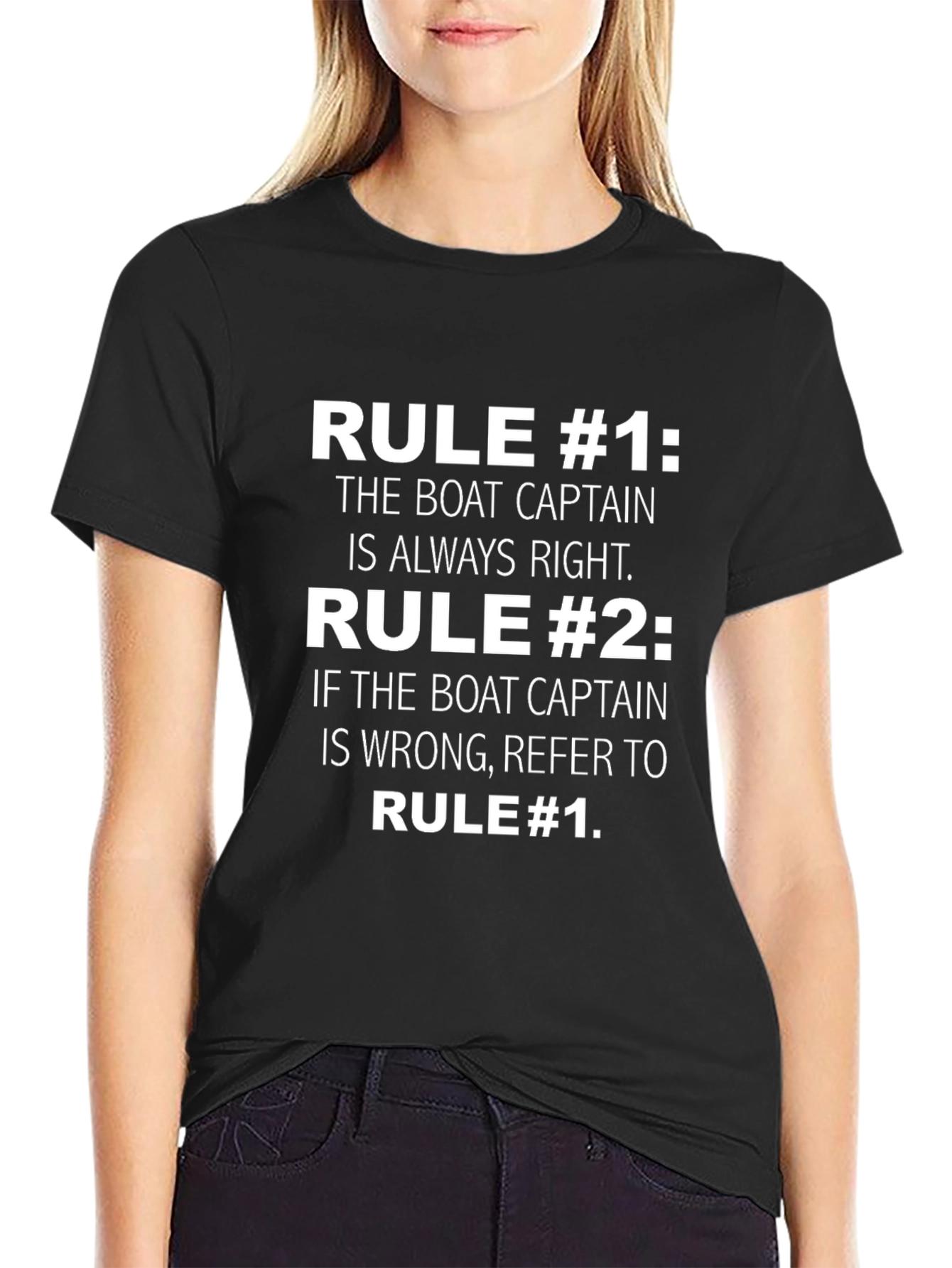 Boat Captain Rule T-Shirt