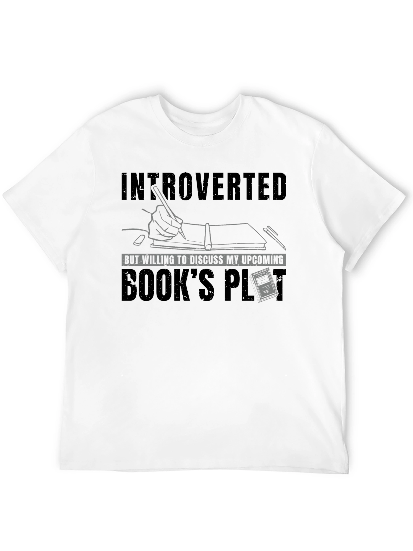 Introverted Books Plot T-Shirt