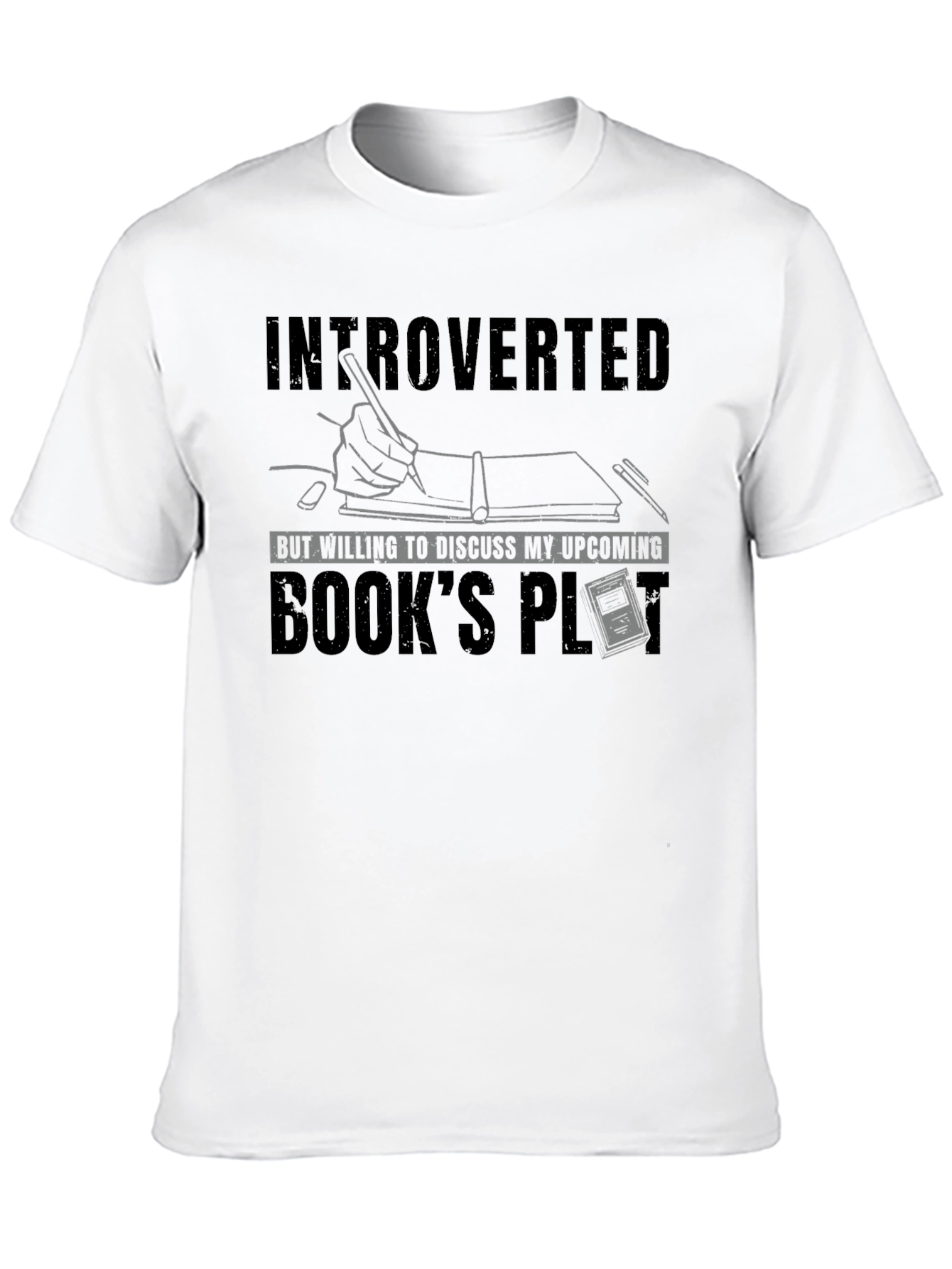 Introverted Books Plot T-Shirt