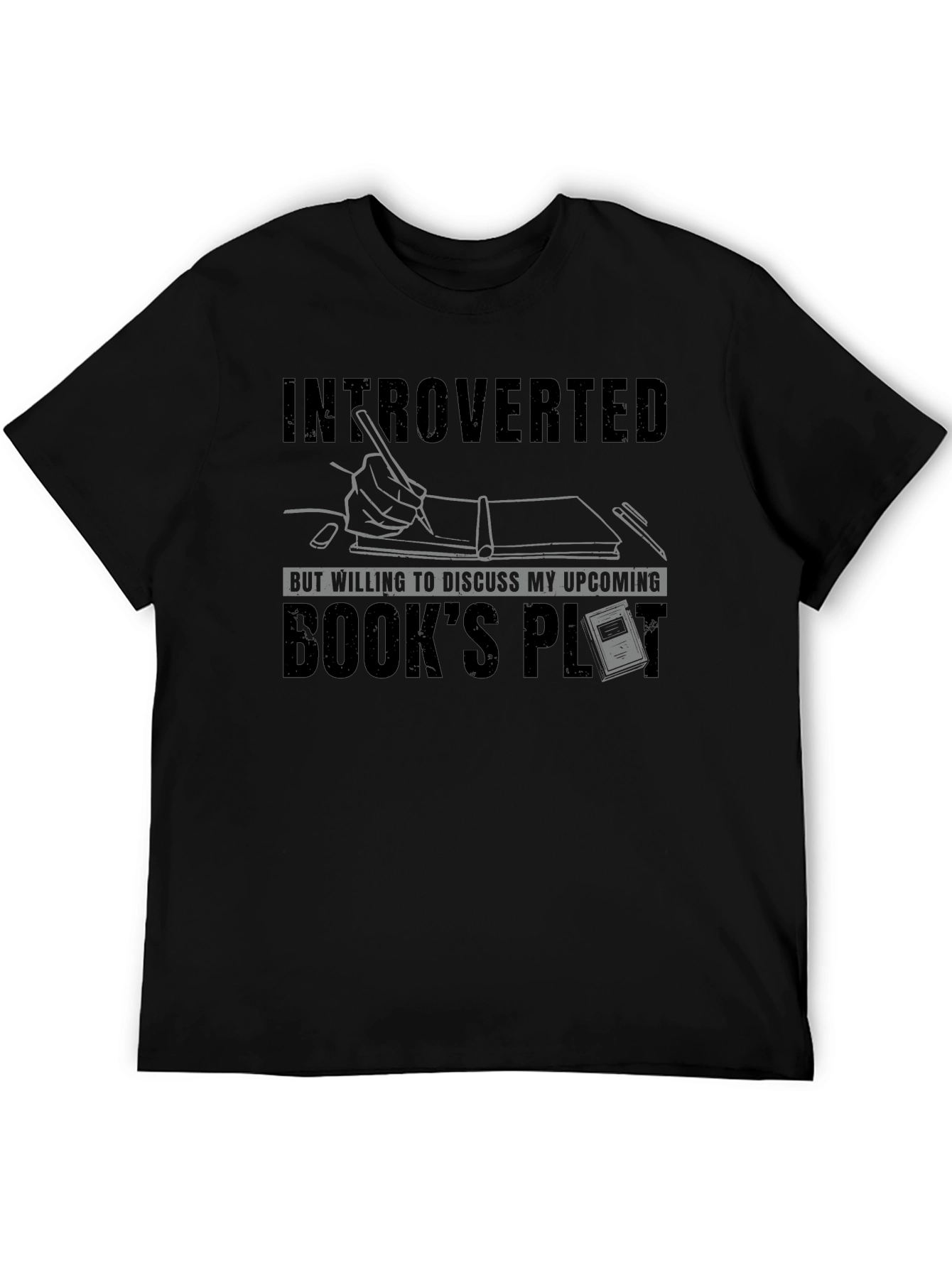 Introverted Books Plot T-Shirt