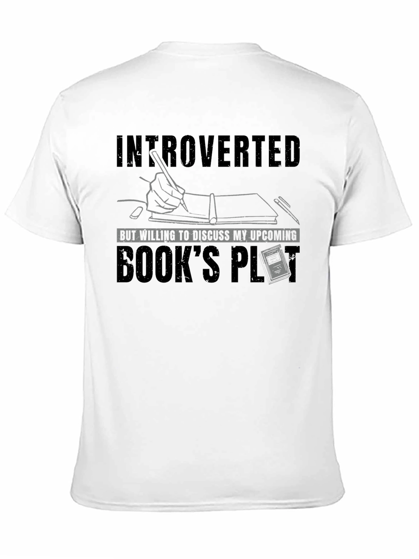 Introverted Books Plot T-Shirt
