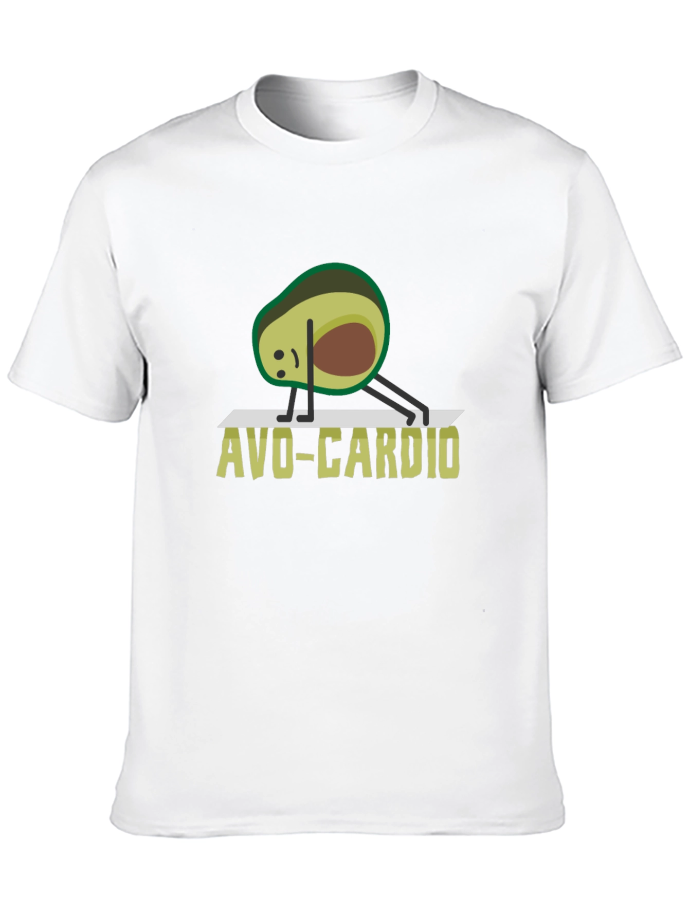 Avo-Cardio T-Shirt - Avocado Yoga Design