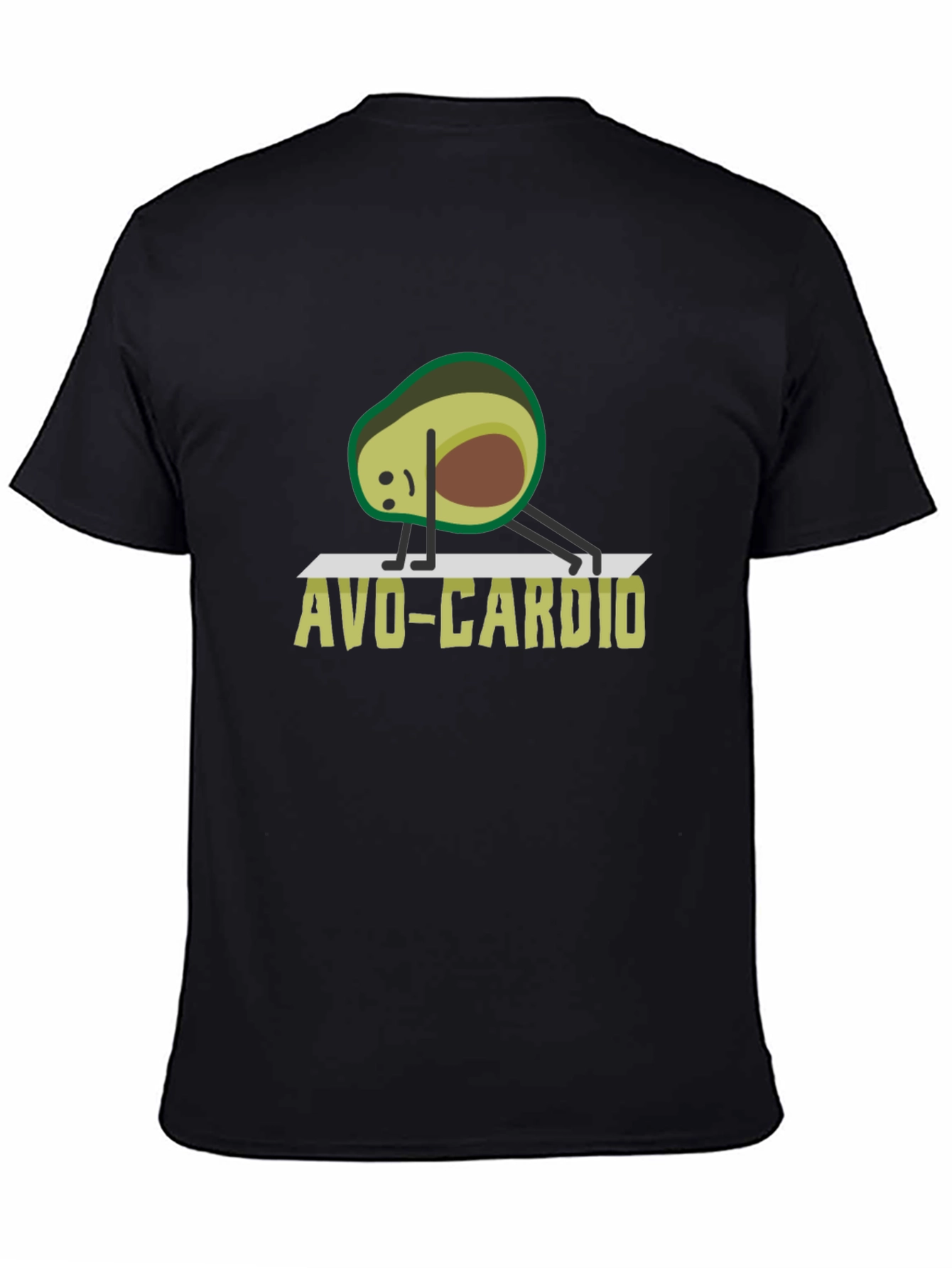 Avo-Cardio T-Shirt - Avocado Yoga Design