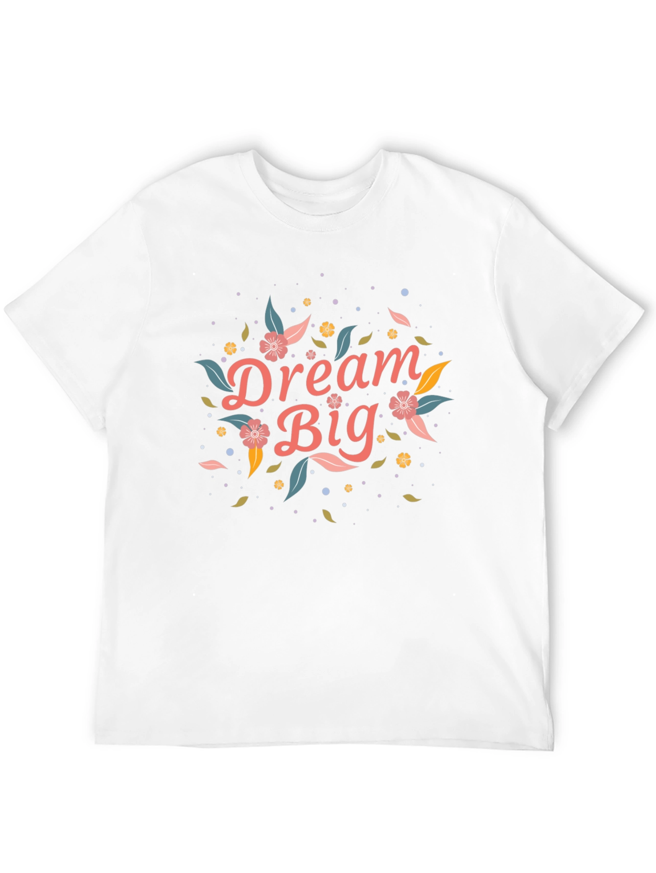 Dream Big Graphic Tee - Stylish Black T-Shirt